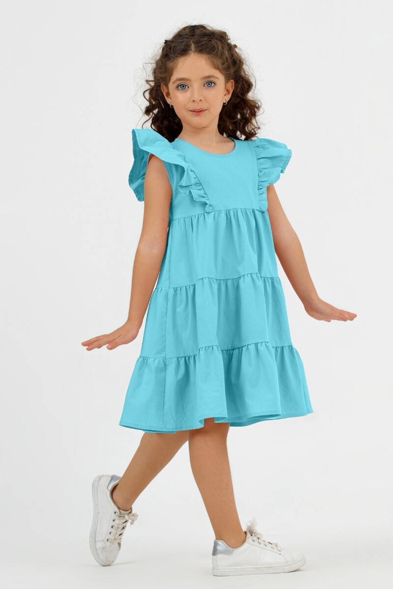 Toptan Kız Çocuk Elbise 3-8Y Boys&Girls 1081-0025 - 1081-0025 - Brand: DMB Boys&Girls - Kids & Bby Clothes From Peralane Kids Turkey