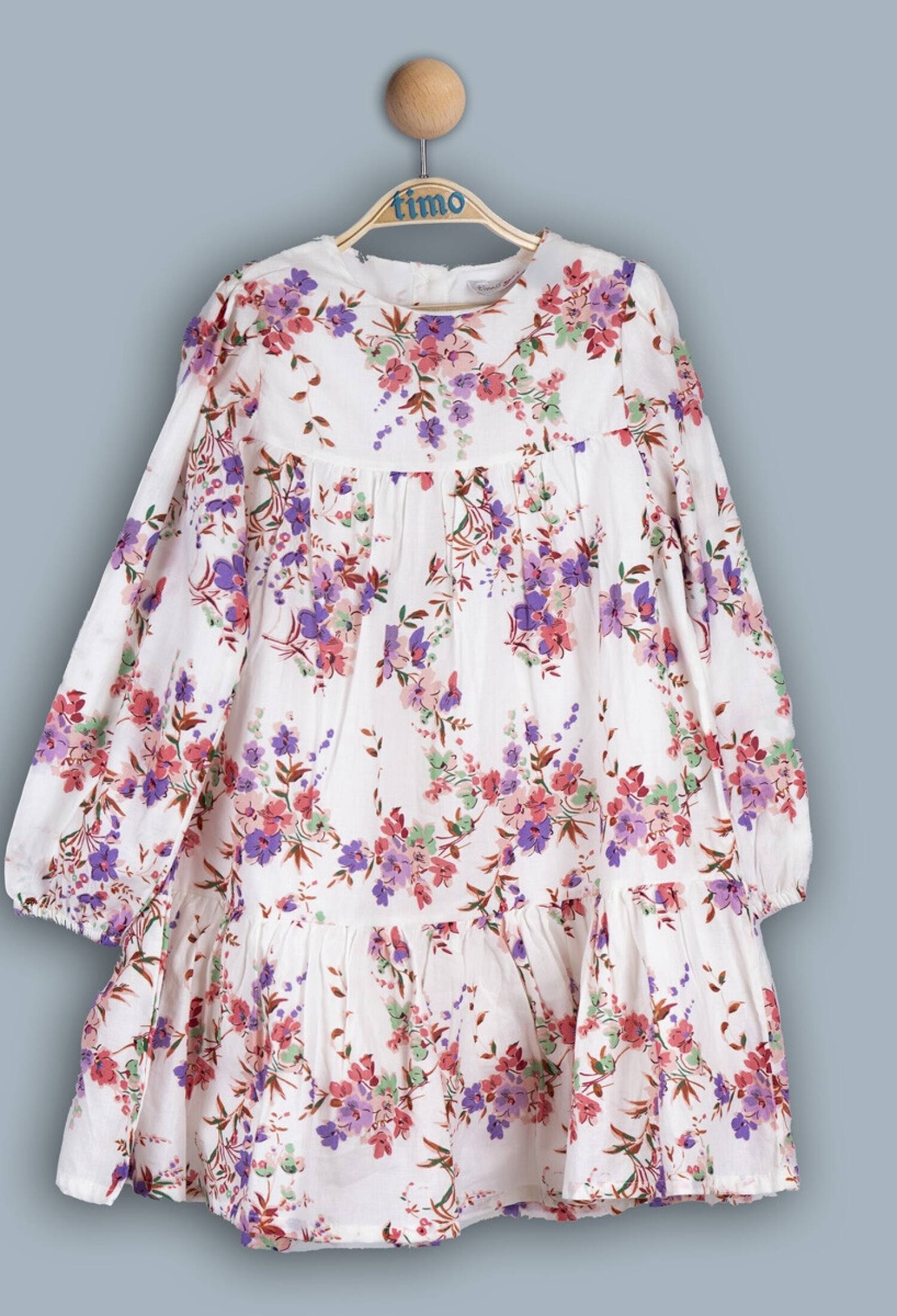 Toptan Kız Çocuk Elbise 6-9Y 1018-TK4DÜ044243483 - 1018-TK4DÜ044243483 - Brand: Timo - Kids & Bby Clothes From Peralane Kids Turkey