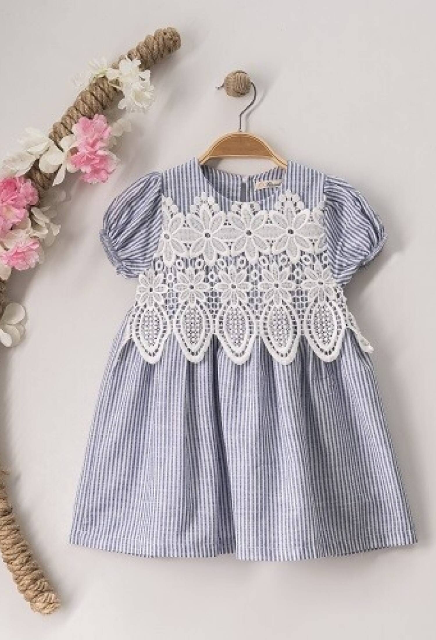 Toptan Kız Çocuk Elbise 1016-23103 - 1016-23103 - Brand: Büşra Bebe - Kids & Bby Clothes From Peralane Kids Turkey