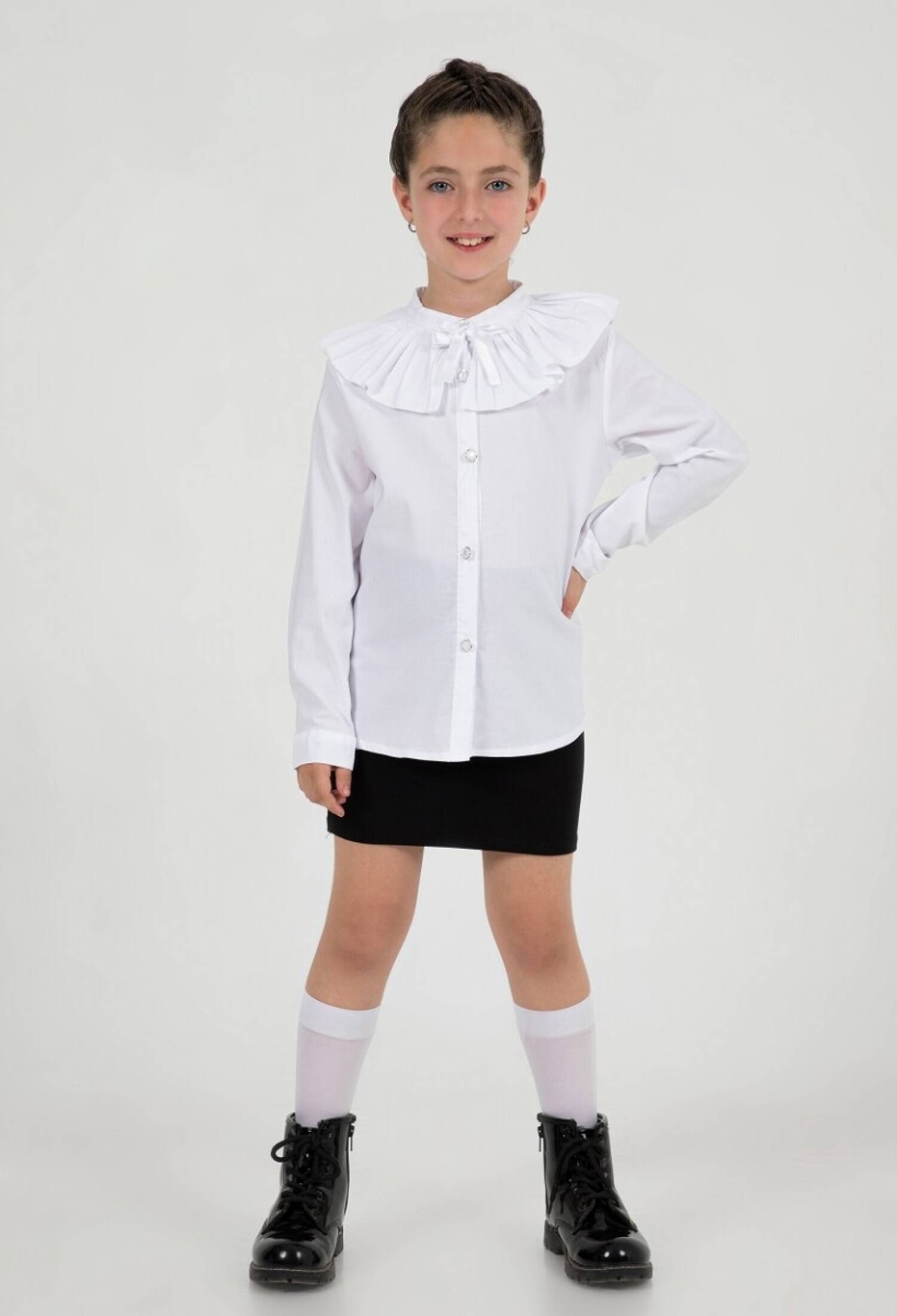 Toptan Kız Çocuk Formal Gömlek 11-14Y 1016-24218 - 1016-24218 - Brand: Büşra Bebe - Kids & Bby Clothes From Peralane Kids Turkey