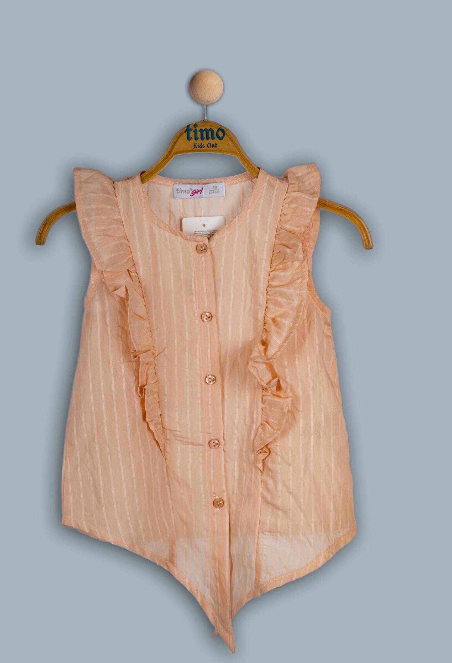 Toptan Kız Çocuk Gömlek 2-5Y 1018-TK4DÜ012243662 - 1018-TK4DÜ012243662 - Brand: Timo - Kids & Bby Clothes From Peralane Kids Turkey