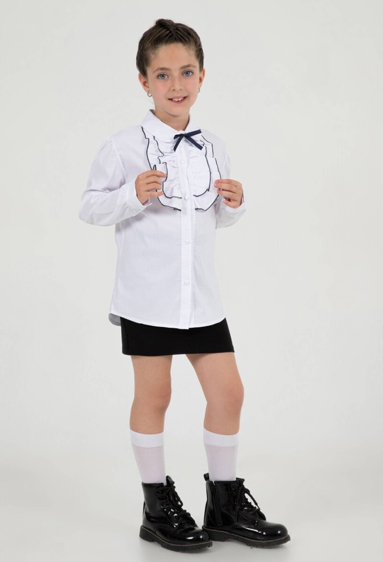 Toptan Kız Çocuk Okul Gömleği 7-10Y 1016-24201 - 1016-24201 - Brand: Büşra Bebe - Kids & Bby Clothes From Peralane Kids Turkey