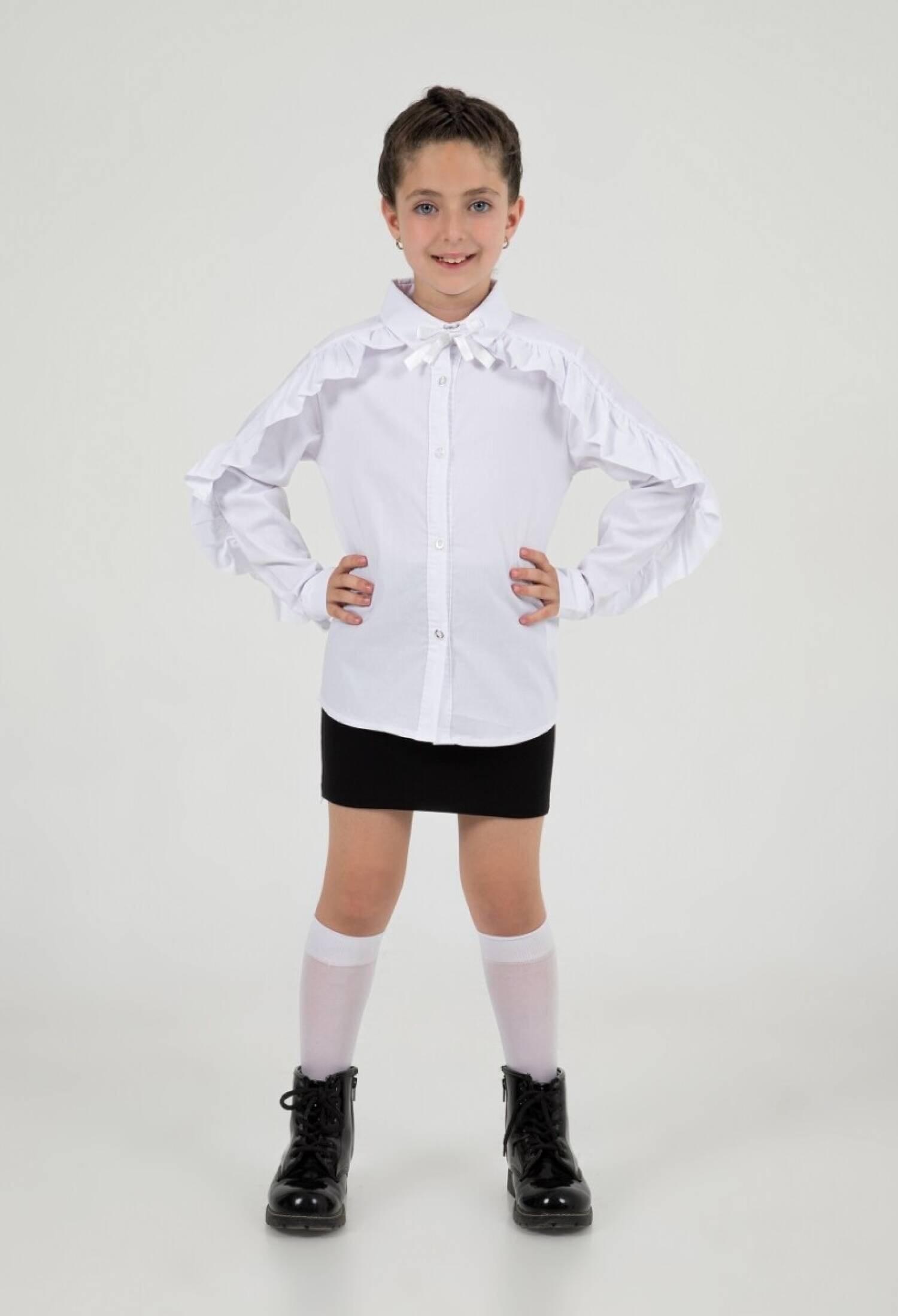 Toptan Kız Çocuk Okul Gömleği 7-10Y 1016-24211 - 1016-24211 - Brand: Büşra Bebe - Kids & Bby Clothes From Peralane Kids Turkey
