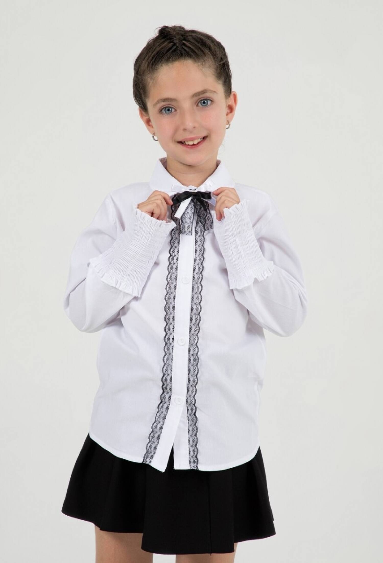 Toptan Kız Çocuk Okul Gömleği 7-10Y 1016-24222 - 1016-24222 - Brand: Büşra Bebe - Kids & Bby Clothes From Peralane Kids Turkey