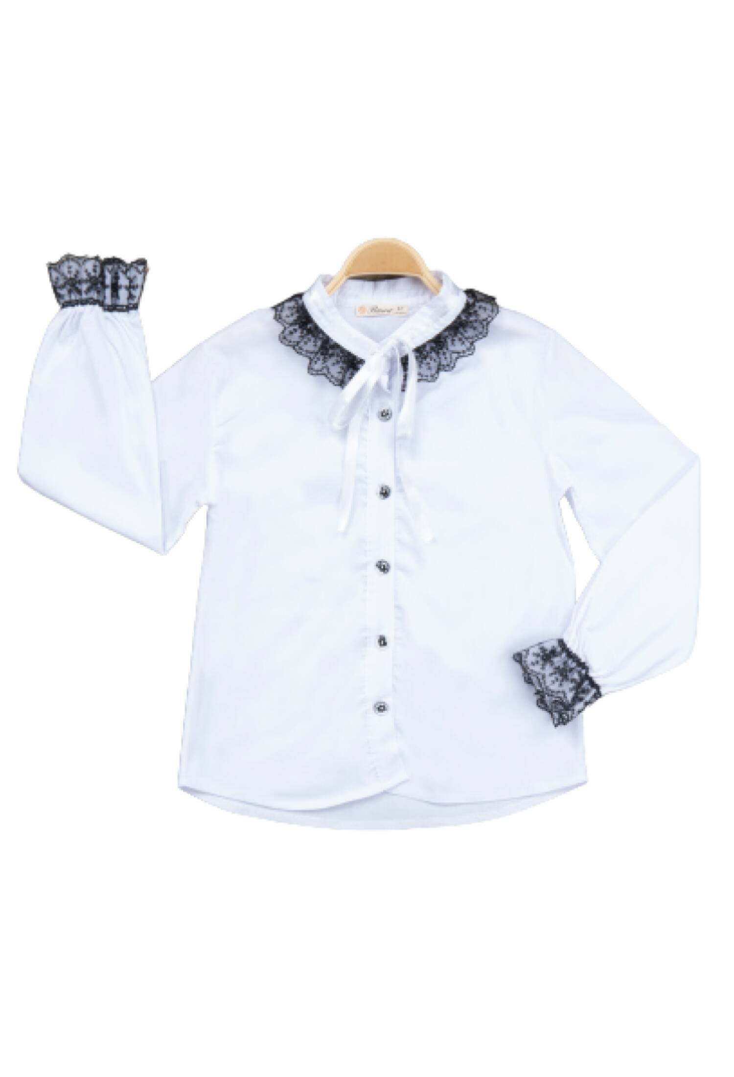 Toptan Kız Çocuk Siyah Dantelli Gömlek 7-10Y 1016-22206 - 1016-22206 - Brand: Büşra Bebe - Kids & Bby Clothes From Peralane Kids Turkey