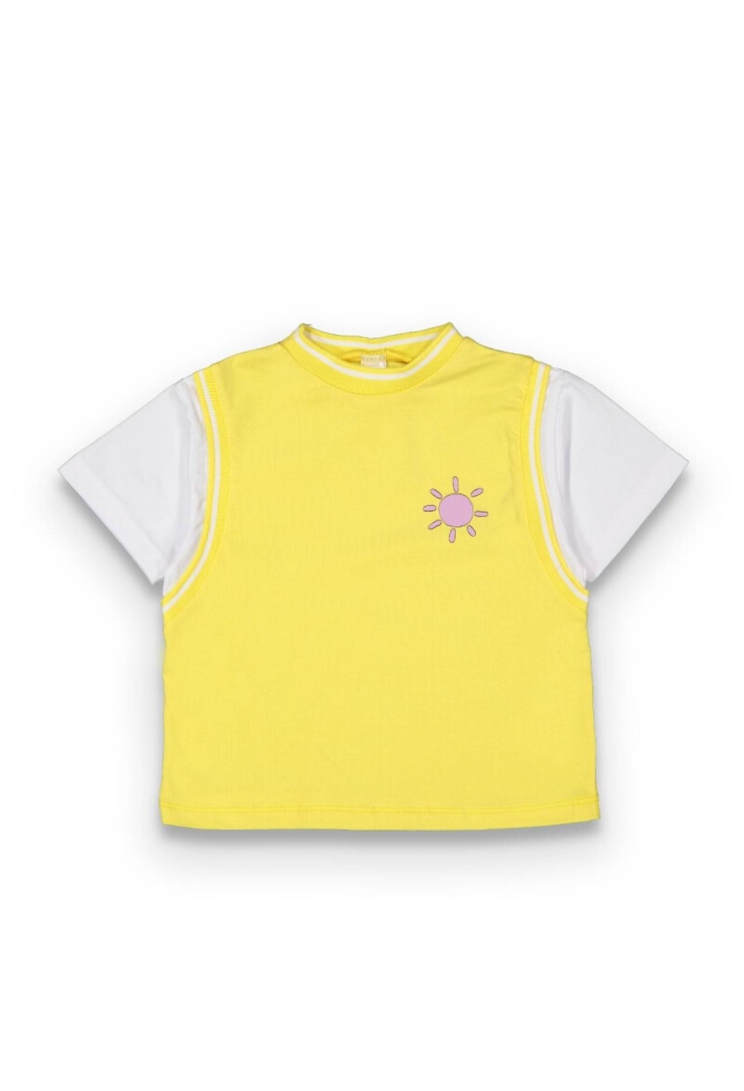 Toptan Kız Çocuk Tişört 2-5Y 1099-9069 - 1099-9069 - Brand: Tuffy - Kids & Bby Clothes From Peralane Kids Turkey