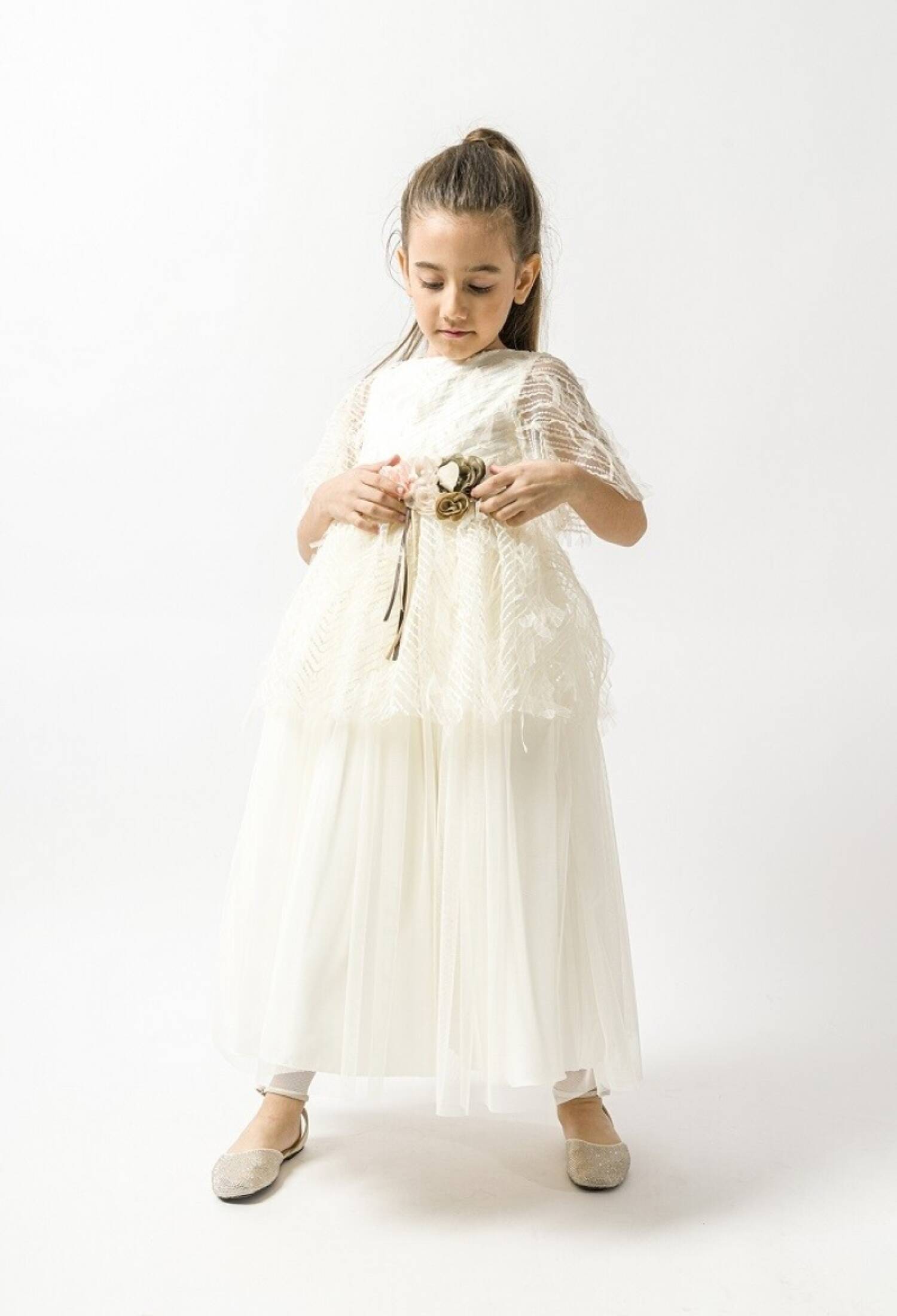 Toptan Kız Çocuk Tüllü Elbise 2-5Y 1022-23093 - 1022-23093 - Brand: Wecan - Kids & Bby Clothes From Peralane Kids Turkey