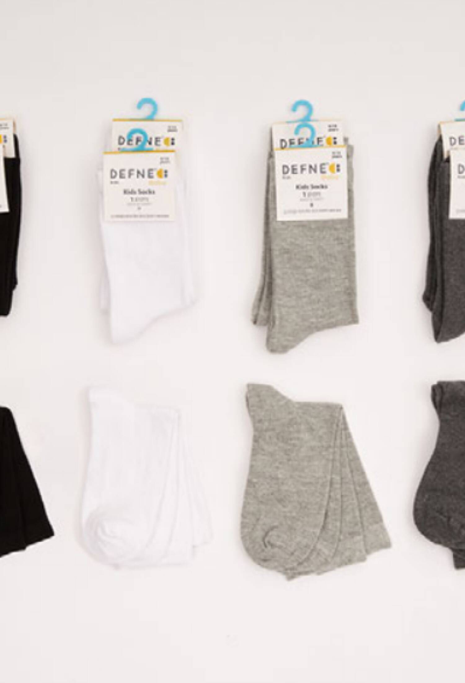 Toptan Unisex 12 Çift Çocuk Soket Çorap 1064-DFN1Ç-E007-22(7-8) - 1064-DFN1Ç-E007-22(7-8) - Brand: Defne - Kids & Bby Clothes From Peralane Kids Turkey