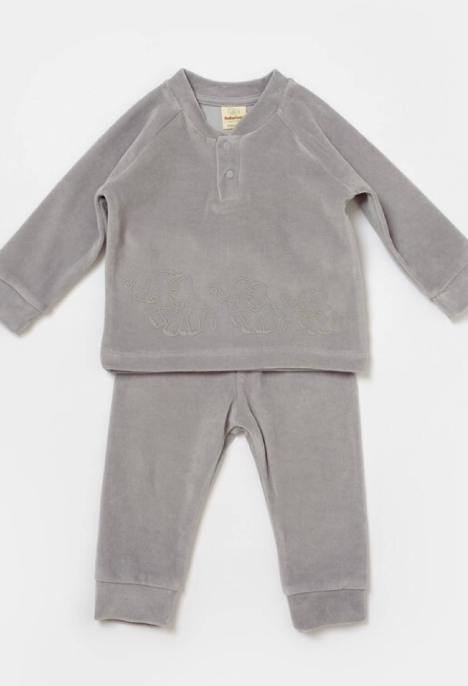 Toptan Unisex Bebek 2'li Sweatshirt ve Pantolon Takımı 3-24M Baby Cosy 2022-CSYK6051 - 2022-CSYK6051 - Brand: BabyCosy - Kids & Bby Clothes From Peralane Kids Turkey