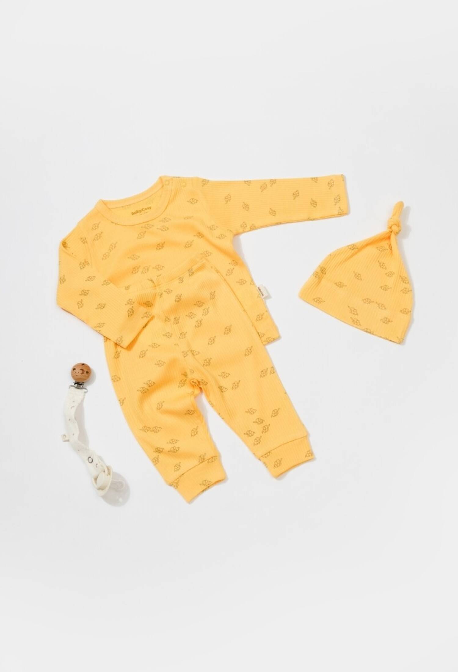 Toptan Unisex Bebek 3'lü Body, Pantolon ve Bere Seti 3-24M Baby Cosy 2022-CSYM25502 - 2022-CSYM25502 - Brand: BabyCosy - Kids & Bby Clothes From Peralane Kids Turkey