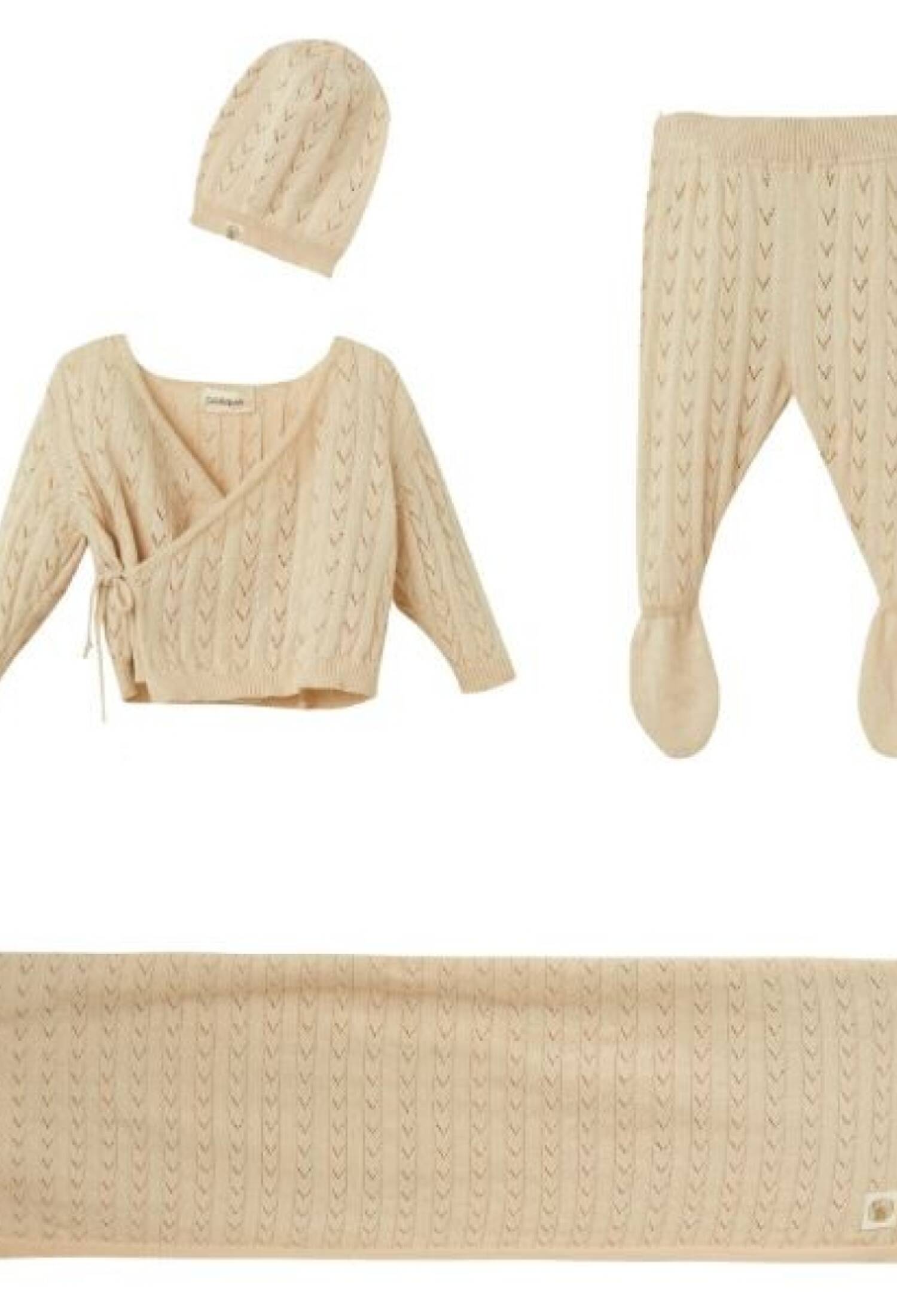 Toptan Unisex Bebek 4'lü Organik Pamuk Hastane Çıkış Seti 0-3M Patique 1061-21156 - 1061-21156 - Brand: Uludağ Triko - Kids & Bby Clothes From Peralane Kids Turkey