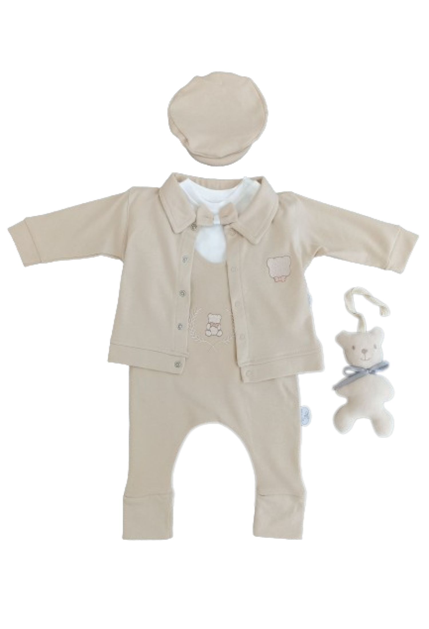 Toptan Unisex Bebek 5'li Tulum Takım 3-12M 1074-75569 - 1074-75569 - Brand: Tomuycuk - Kids & Bby Clothes From Peralane Kids Turkey