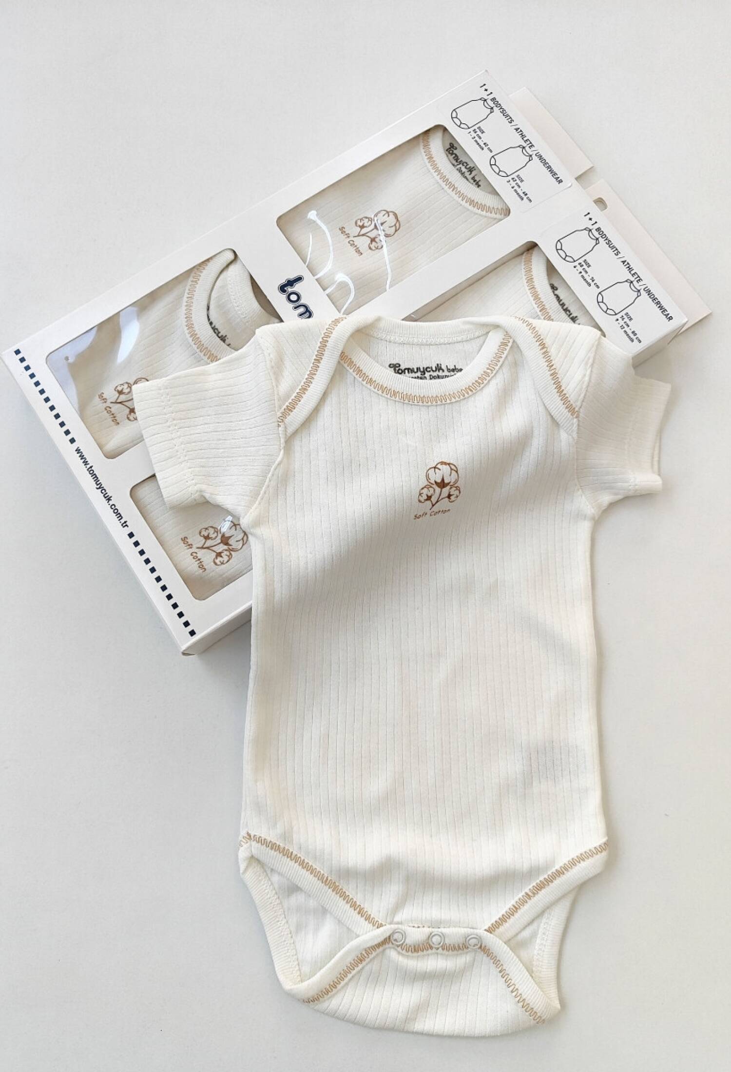 Toptan Unisex Bebek Body 0-12M 1074-20304 - 1074-20304 - Brand: Tomuycuk - Kids & Bby Clothes From Peralane Kids Turkey