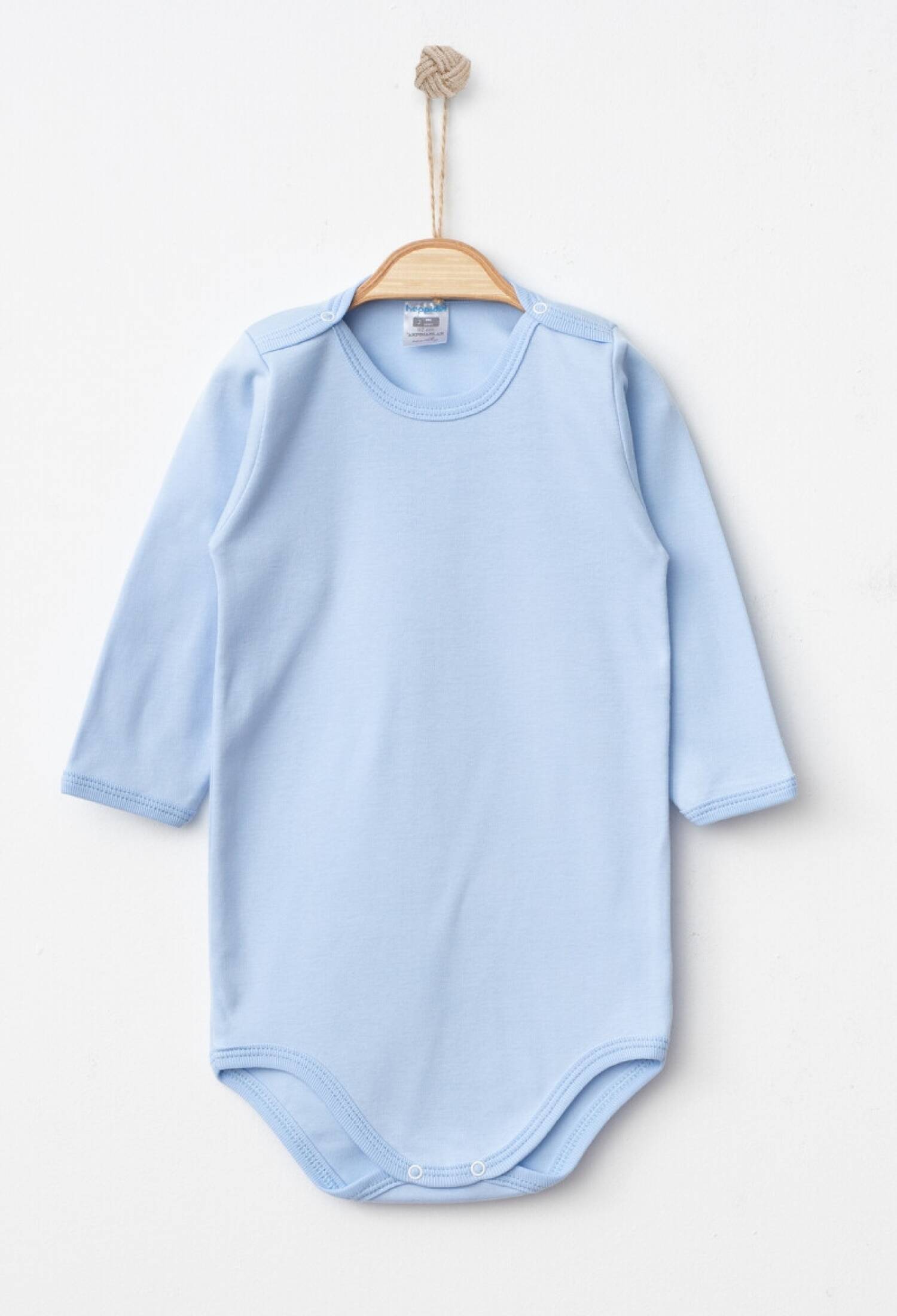 Toptan Unisex Bebek Çıtçıtlı Badi 0-3M 2017-7174 - 2017-7174 - Brand: Hoppidik - Kids & Bby Clothes From Peralane Kids Turkey