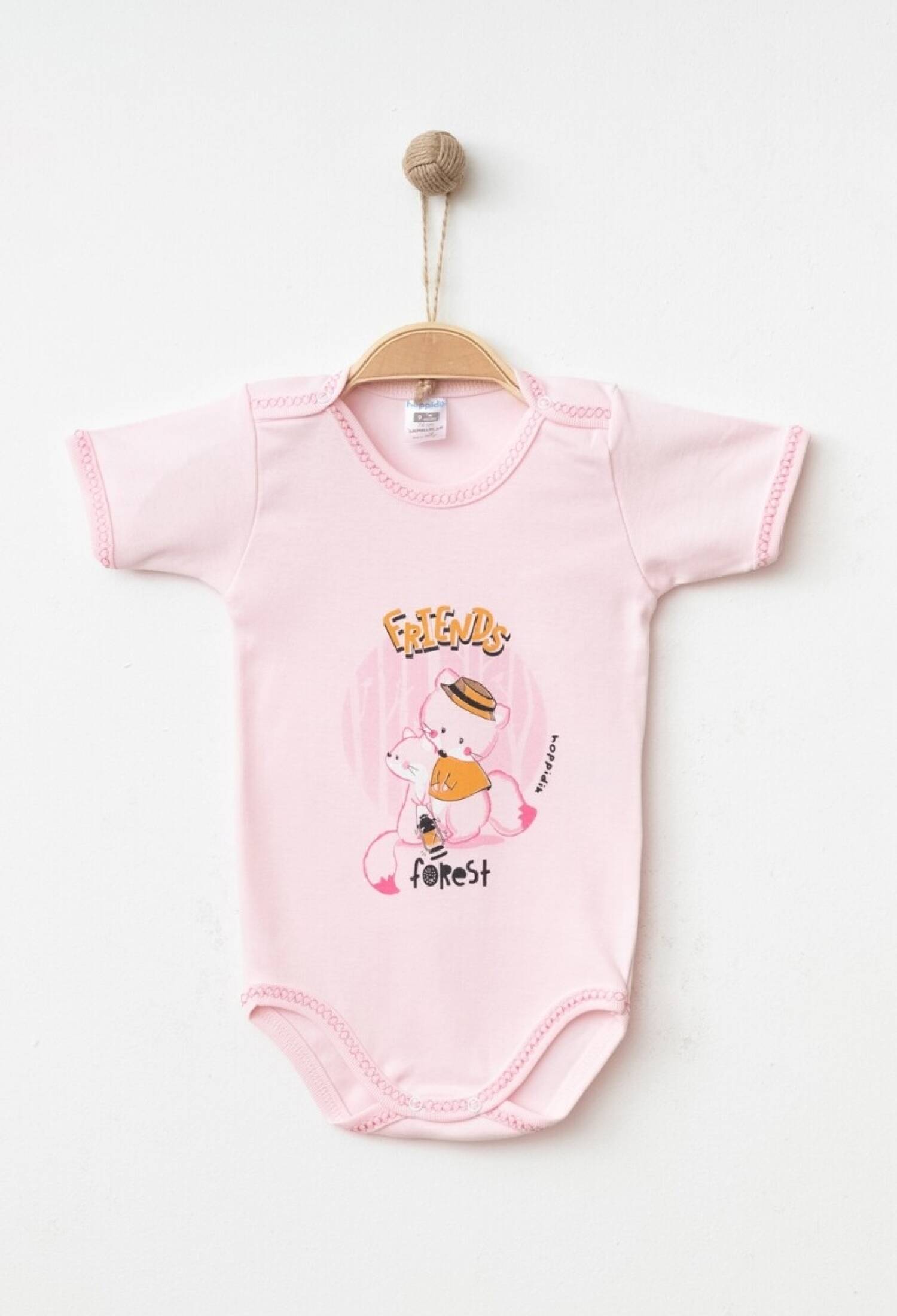 Toptan Unisex Bebek Çıtçıtlı Badi 9-18M 2017-7135 - 2017-7135 - Brand: Hoppidik - Kids & Bby Clothes From Peralane Kids Turkey