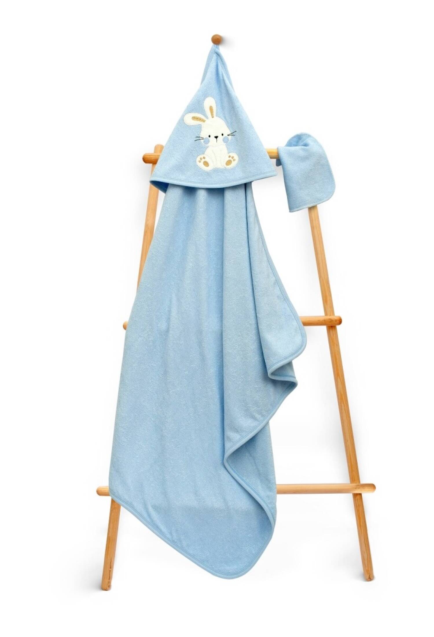 Toptan Unisex Bebek Havlu ve Banyo Kesesi Takım 75x75cm 2015-9-839 - 2015-9-839 - Brand: Babyline - Kids & Bby Clothes From Peralane Kids Turkey