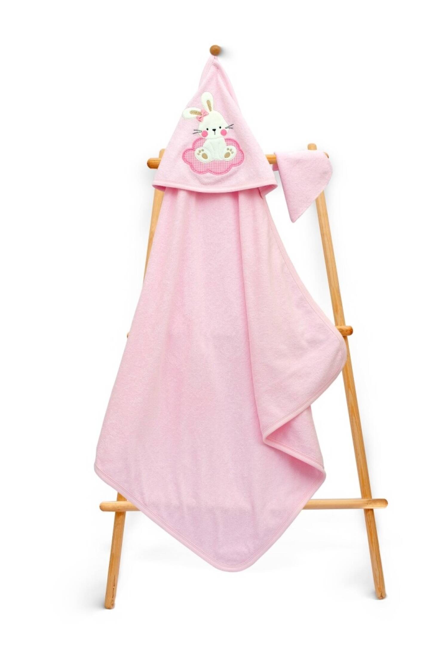 Toptan Unisex Bebek Havlu ve Banyo Kesesi Takım 80x80cm 2015-9-584 - 2015-9-584 - Brand: Babyline - Kids & Bby Clothes From Peralane Kids Turkey