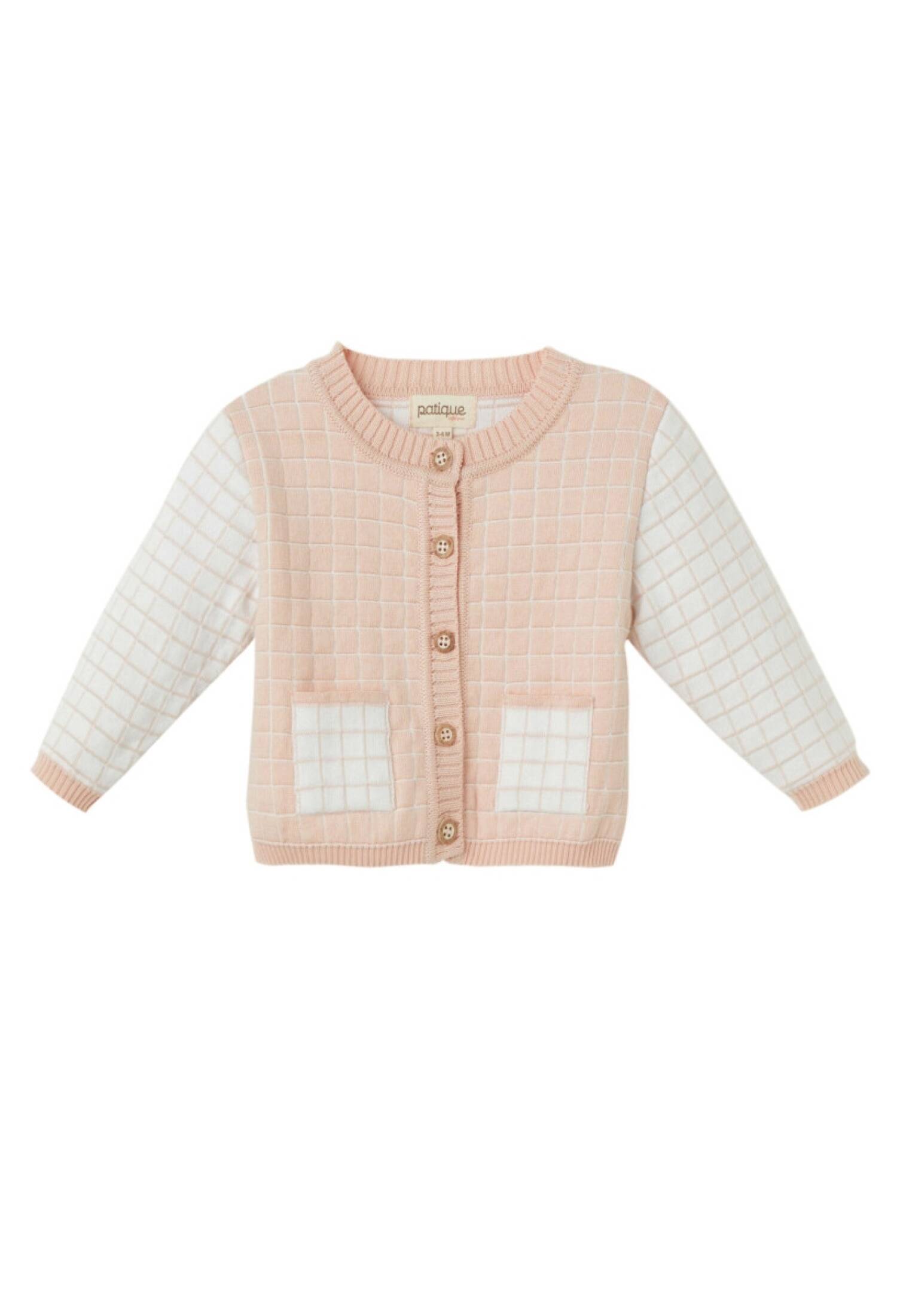 Toptan Unisex Bebek Organik Pamuk Hırka 6-36M 1061-21155 - 1061-21155 - Brand: Uludağ Triko - Kids & Bby Clothes From Peralane Kids Turkey