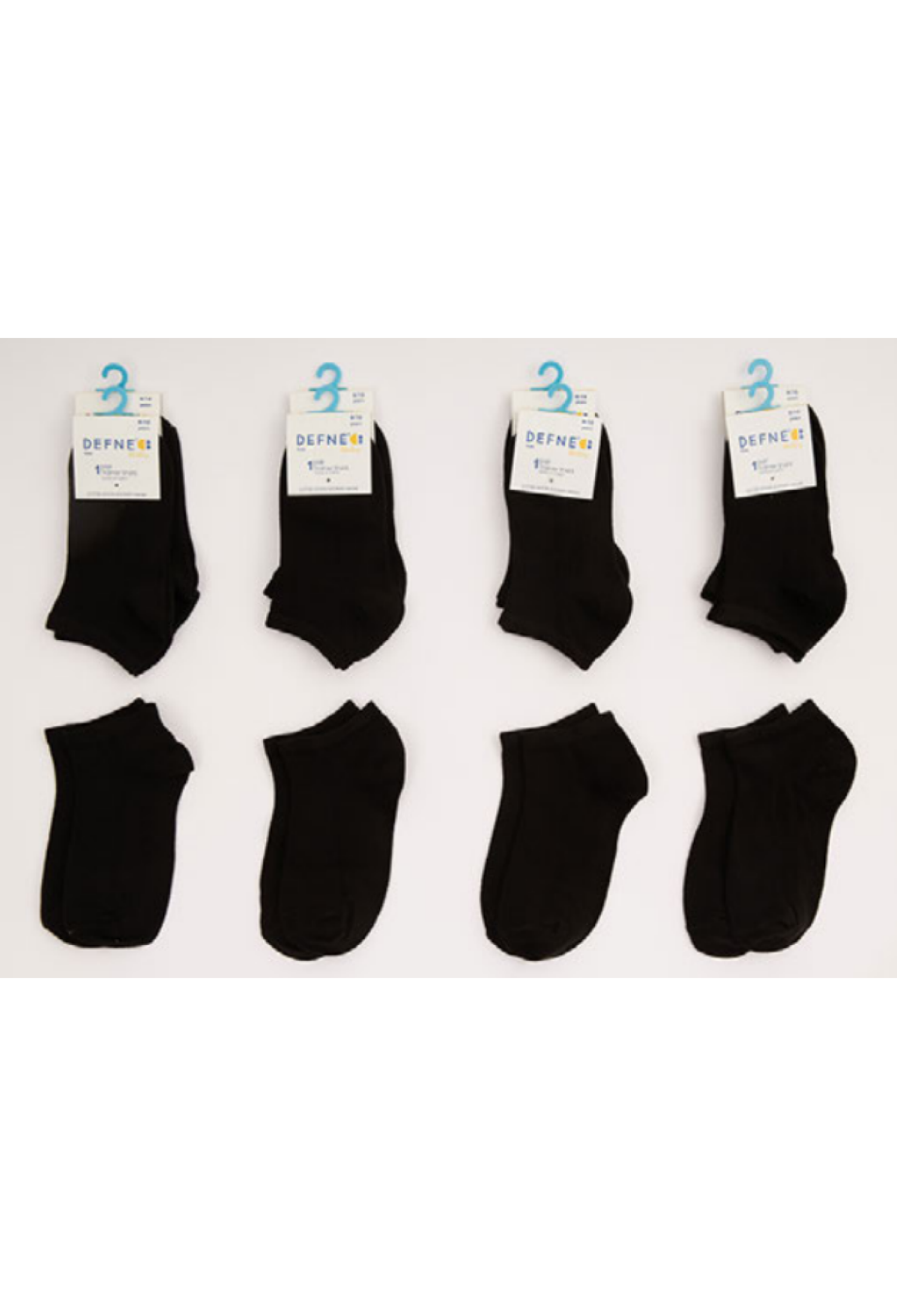 Toptan Unisex Çocuk 12 Çift Patik Çorap 1064-DFNÇ-1PE001-23(11-12) - 1064-DFNÇ-1PE001-23(11-12) - Brand: Defne - Kids & Bby Clothes From Peralane Kids Turkey