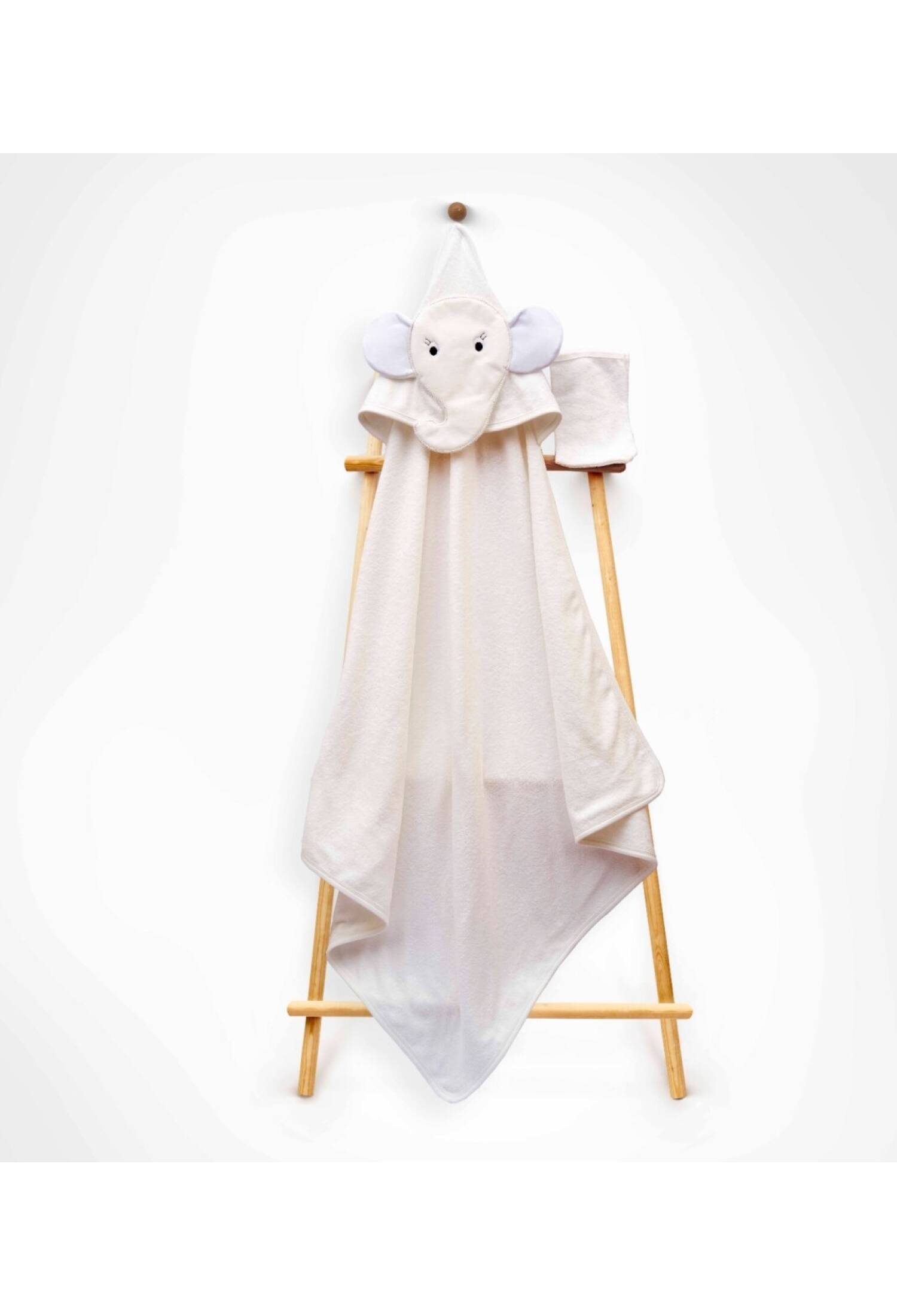 Toptan Unisex Çocuk 2'li Havlu ve Banyo Kesesi Takım 85X80 2015-9-486 - 2015-9-486 - Brand: Babyline - Kids & Bby Clothes From Peralane Kids Turkey