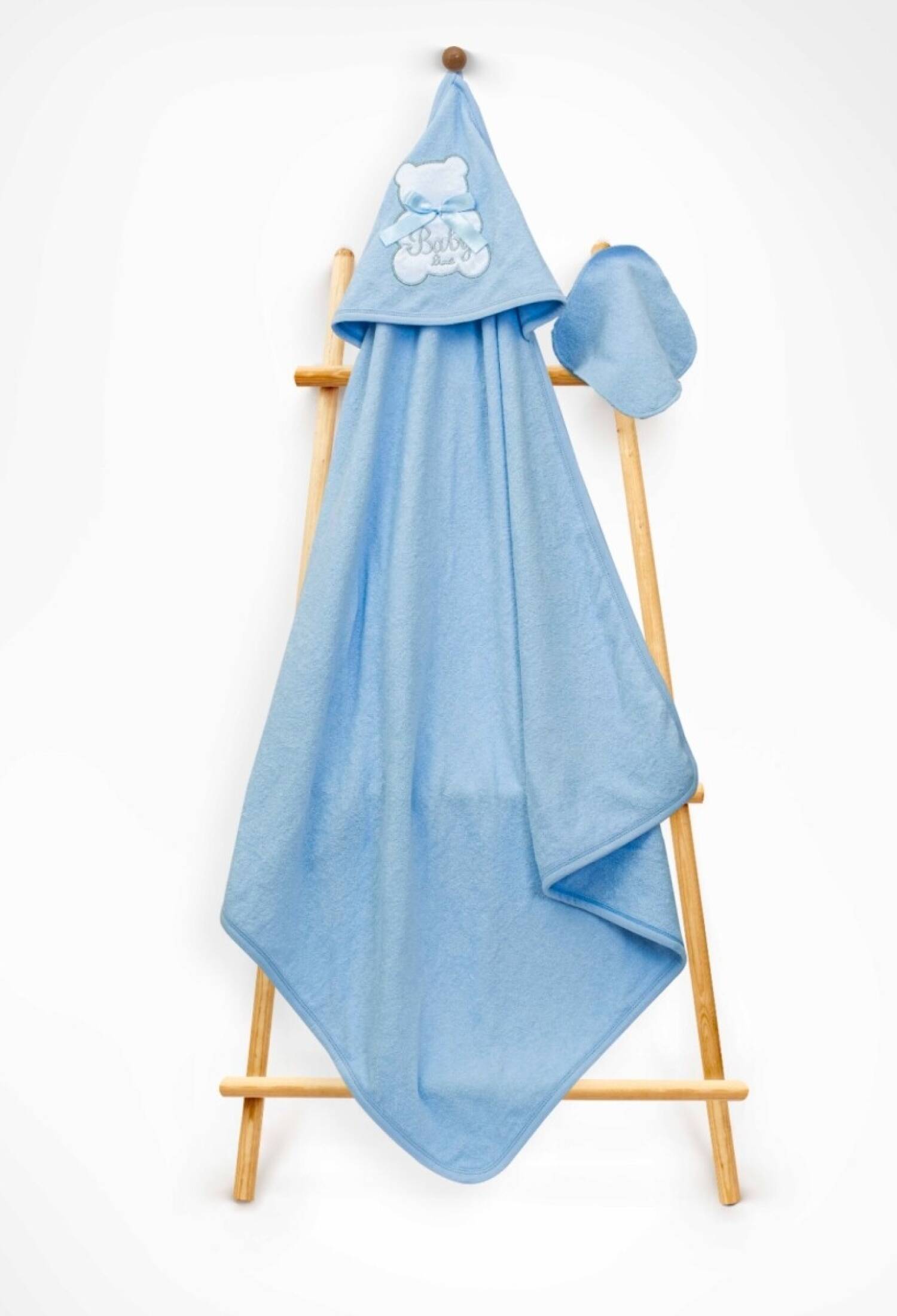 Toptan Unisex Çocuk 2'li Havlu ve Banyo Kesesi Takım 85X80 2015-9-566 - 2015-9-566 - Brand: Babyline - Kids & Bby Clothes From Peralane Kids Turkey