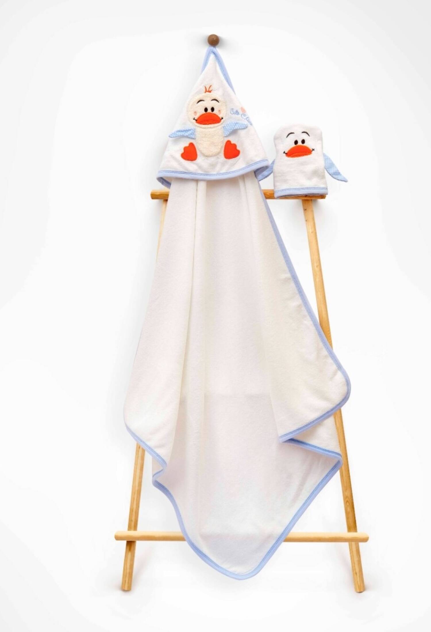 Toptan Unisex Çocuk 2'li Havlu ve Banyo Kesesi Takım 85X80 2015-9-674 - 2015-9-674 - Brand: Babyline - Kids & Bby Clothes From Peralane Kids Turkey