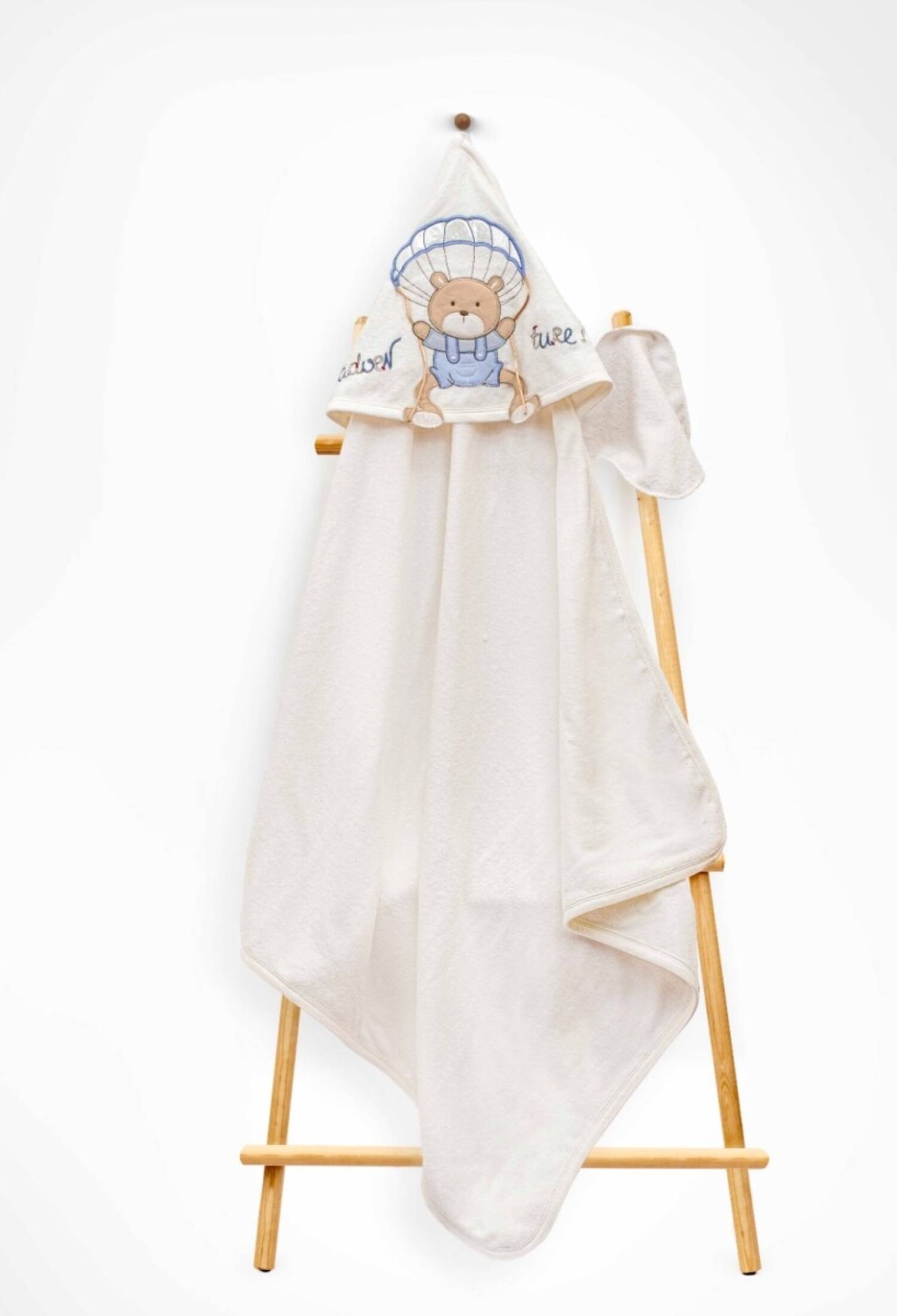 Toptan Unisex Çocuk 2'li Havlu ve Banyo Kesesi Takım 85X80 2015-9-686 - 2015-9-686 - Brand: Babyline - Kids & Bby Clothes From Peralane Kids Turkey