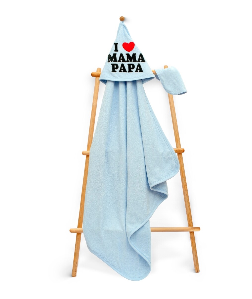 Toptan Unisex Çocuk Havlu ve Banyo Kesesi Takım 85x85cm 2015-9-638 – 2015-9-638 – Brand: Babyline – Kids & Bby Clothes From Peralane Kids Turkey