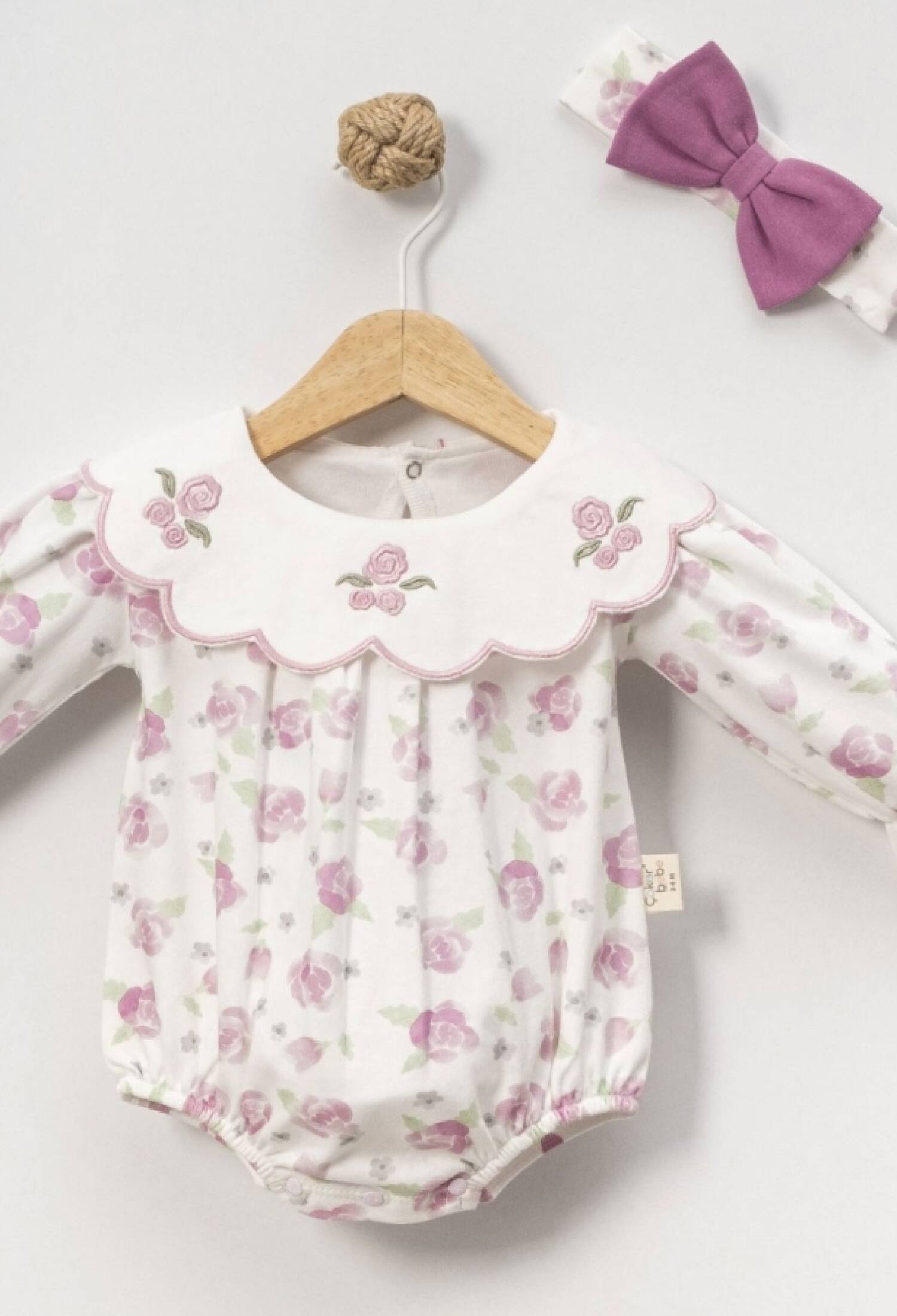 Yakalı Kız Bebe Elbise - Brand: CAYZEN - Kids & Bby Clothes From Peralane Kids Turkey