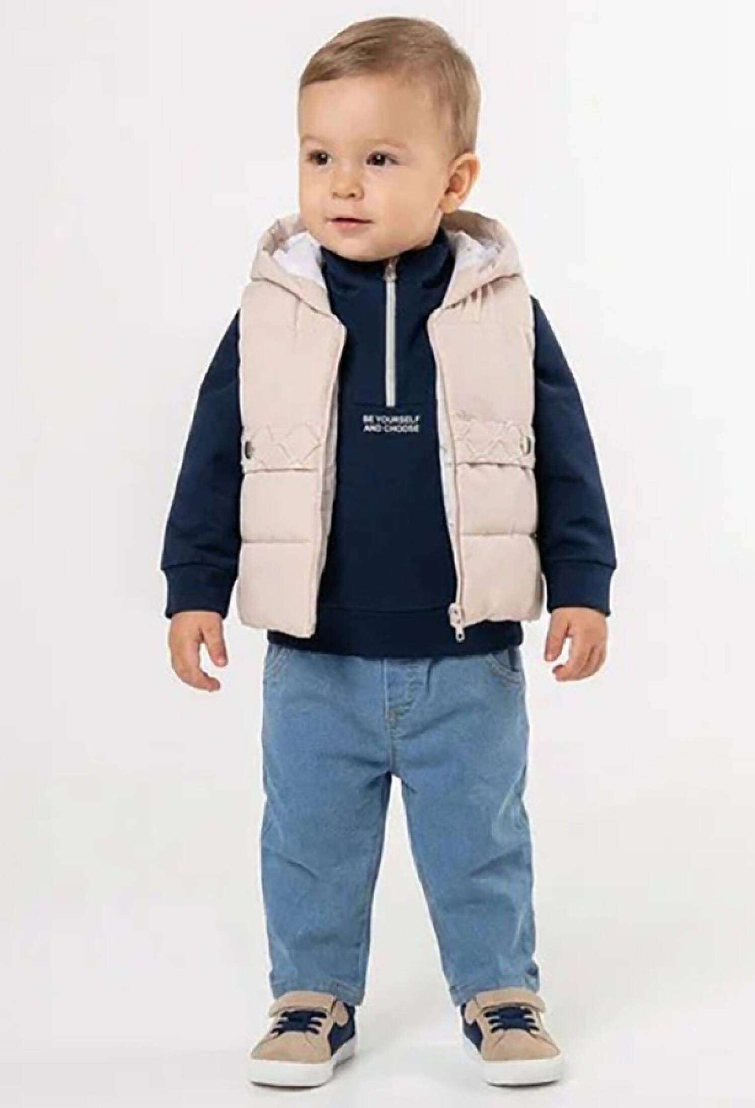 Yelekli Üçlü Erkek Bebe Takım - Brand: HİPPIL - Kids & Bby Clothes From Peralane Kids Turkey