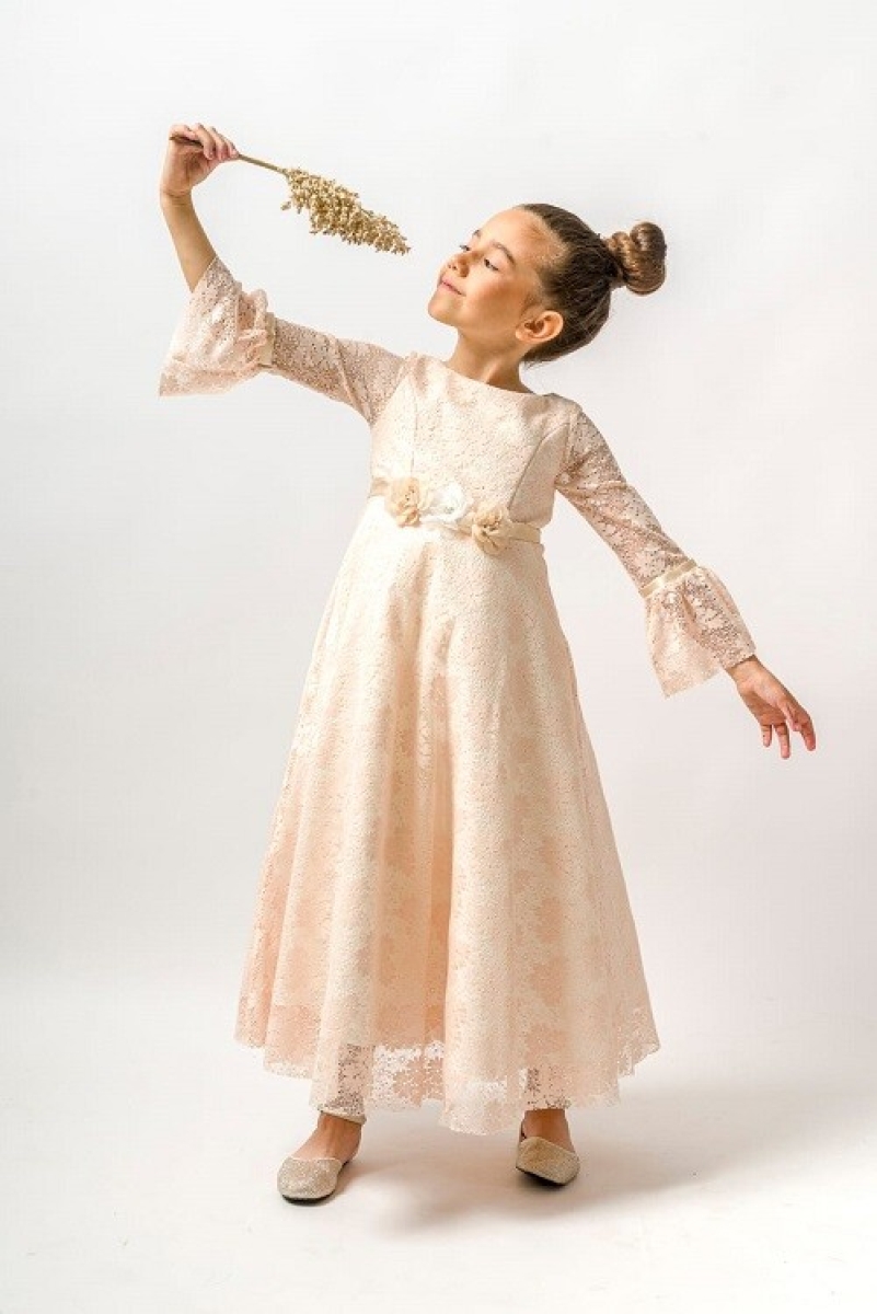 Yonca Dantel Abiye 1022-23092 - 1022-23092 - Brand: Wecan - Kids & Bby Clothes From Peralane Kids Turkey