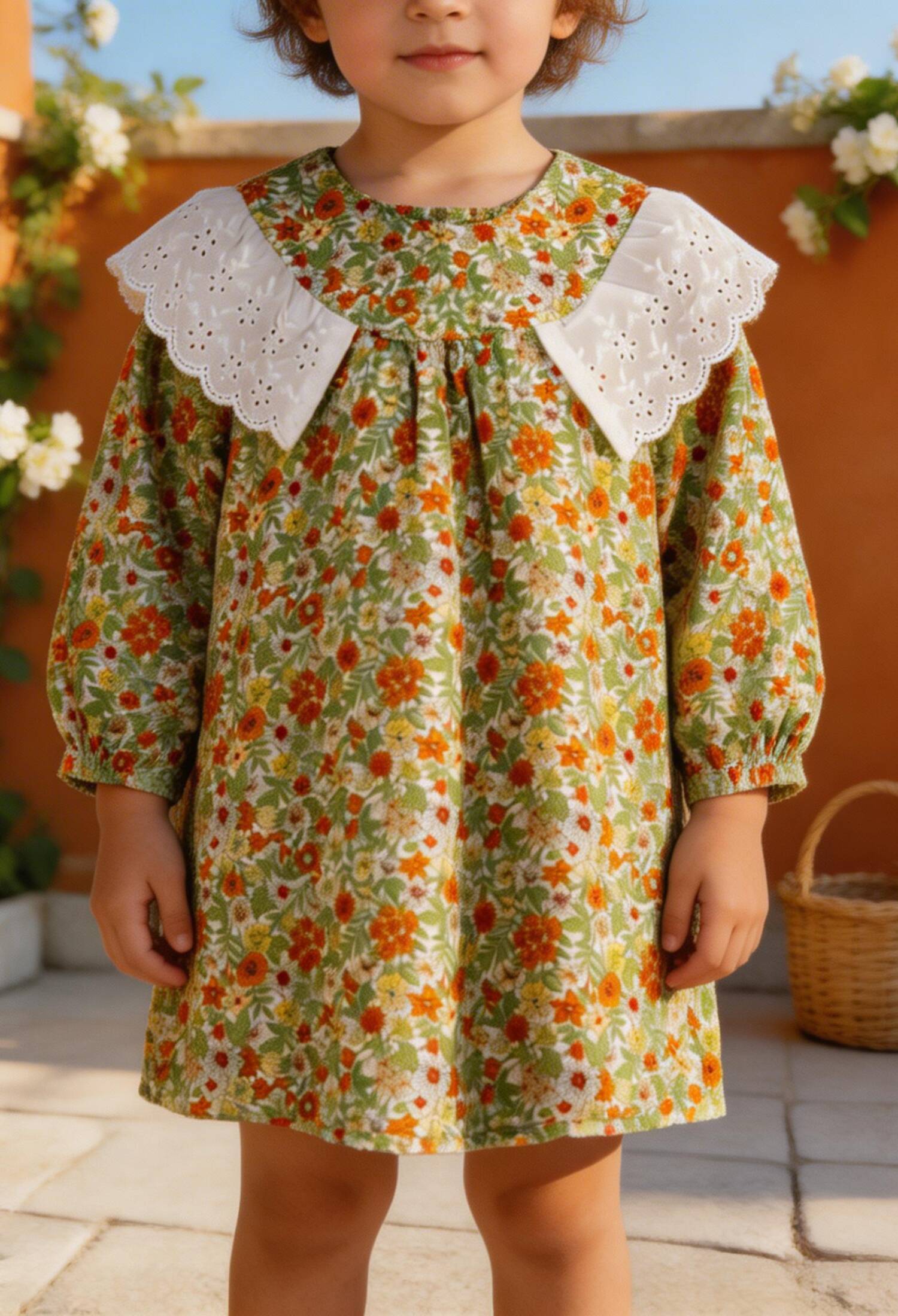 Wholesale Girls Dress 2-5Y Timo 1018-TK4DÜ202242322 - 1018-TK4DÜ202242322