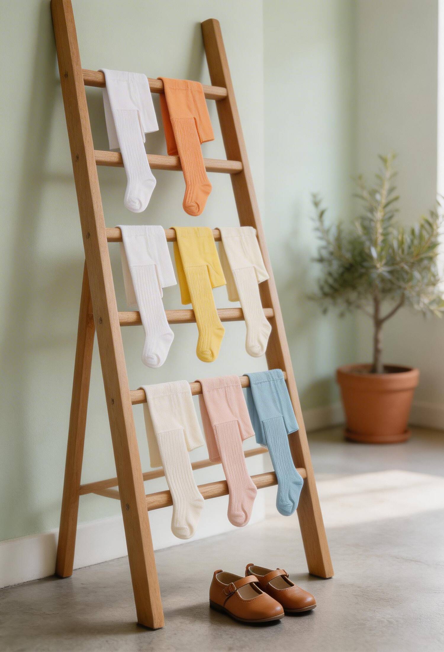 Wholesale 6-Pack Baby Tights Defne 1064-KKLT-032-21(18-24) - 1064-KKLT-032-21(18-24)