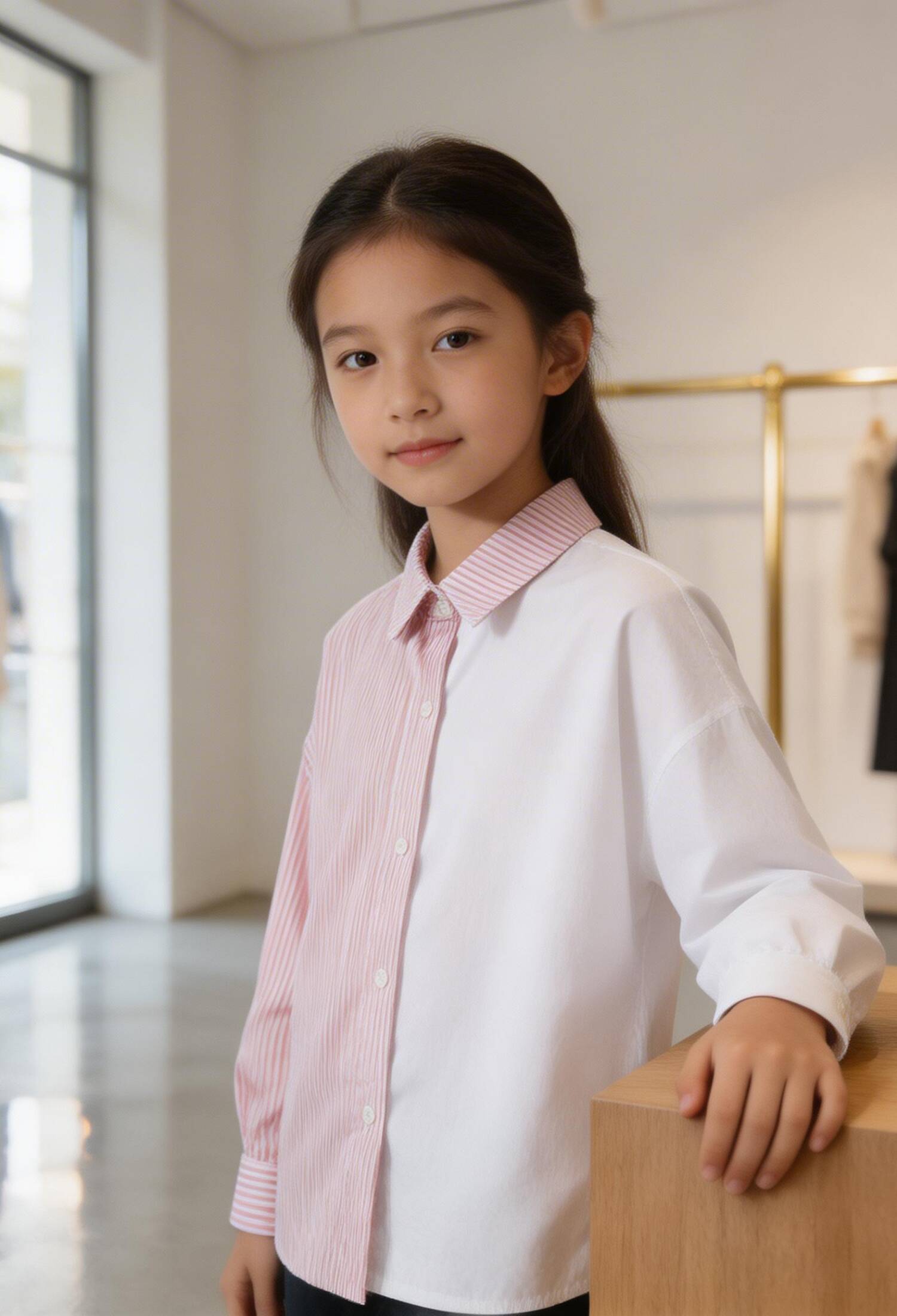 Wholesale Girls' Shirt 7-10Y Büşra Bebe 1016-23151 - 1016-23151