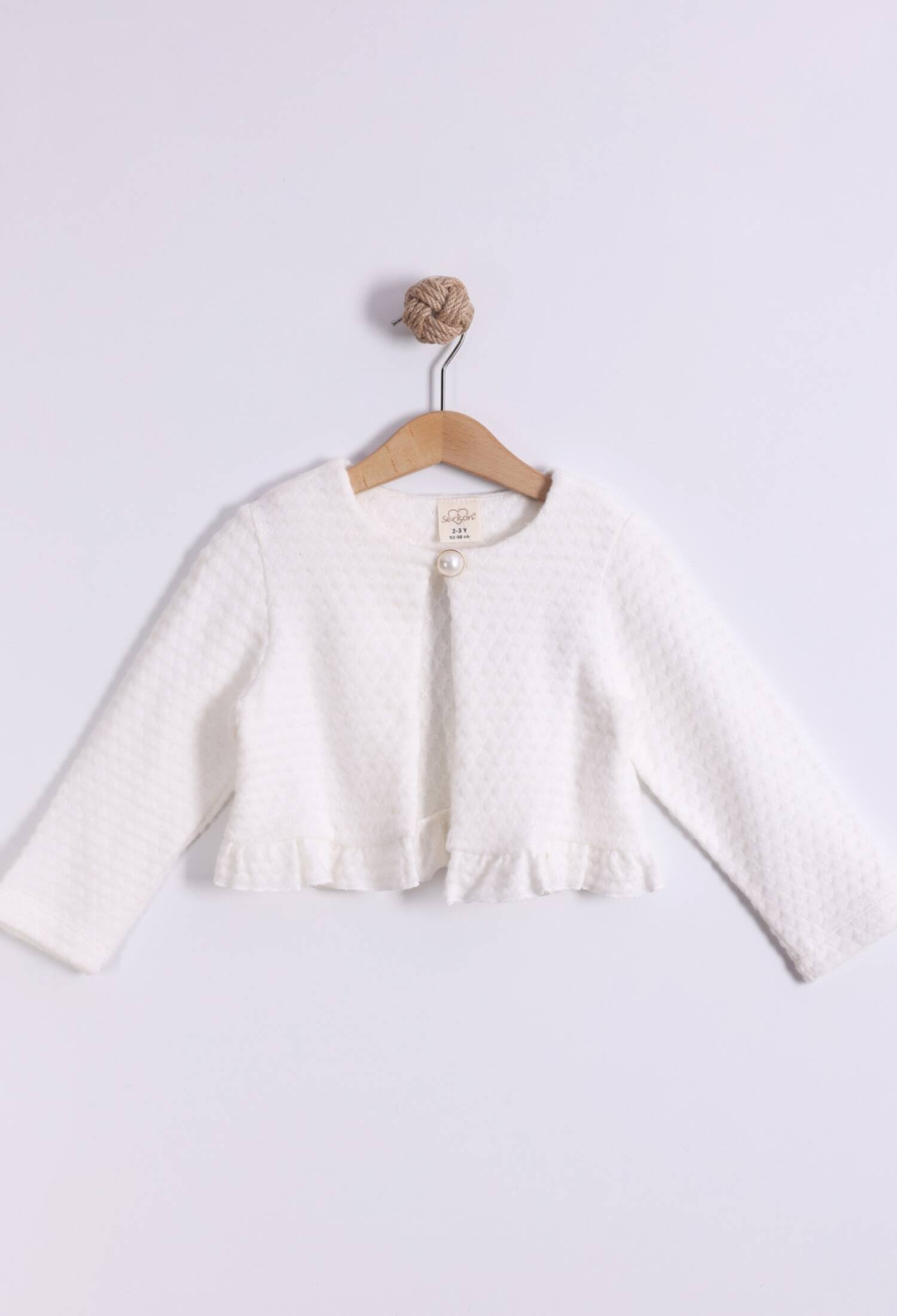 Toptan Kız Çocuk Triko Bolero - M0972 - Brand: Serkon Baby - Kids & Bby Clothes From Peralane Kids Turkey