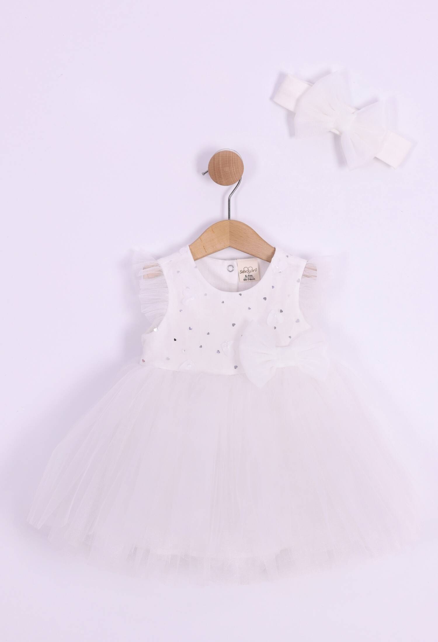 Kalpli Gipe Elbise - M0860 - Brand: Serkon Baby - Kids & Bby Clothes From Peralane Kids Turkey