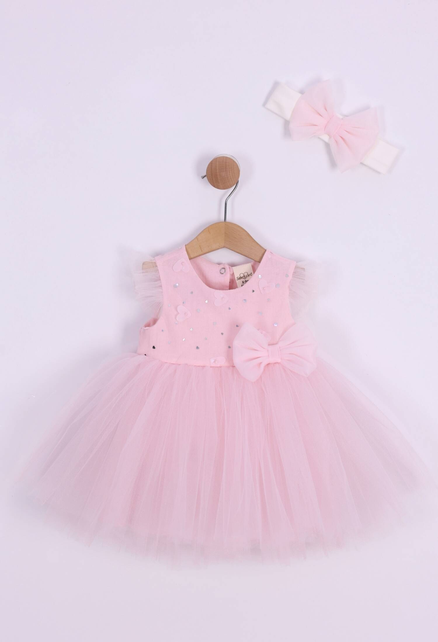 Kalpli Gipe Elbise - M0860 - Brand: Serkon Baby - Kids & Bby Clothes From Peralane Kids Turkey