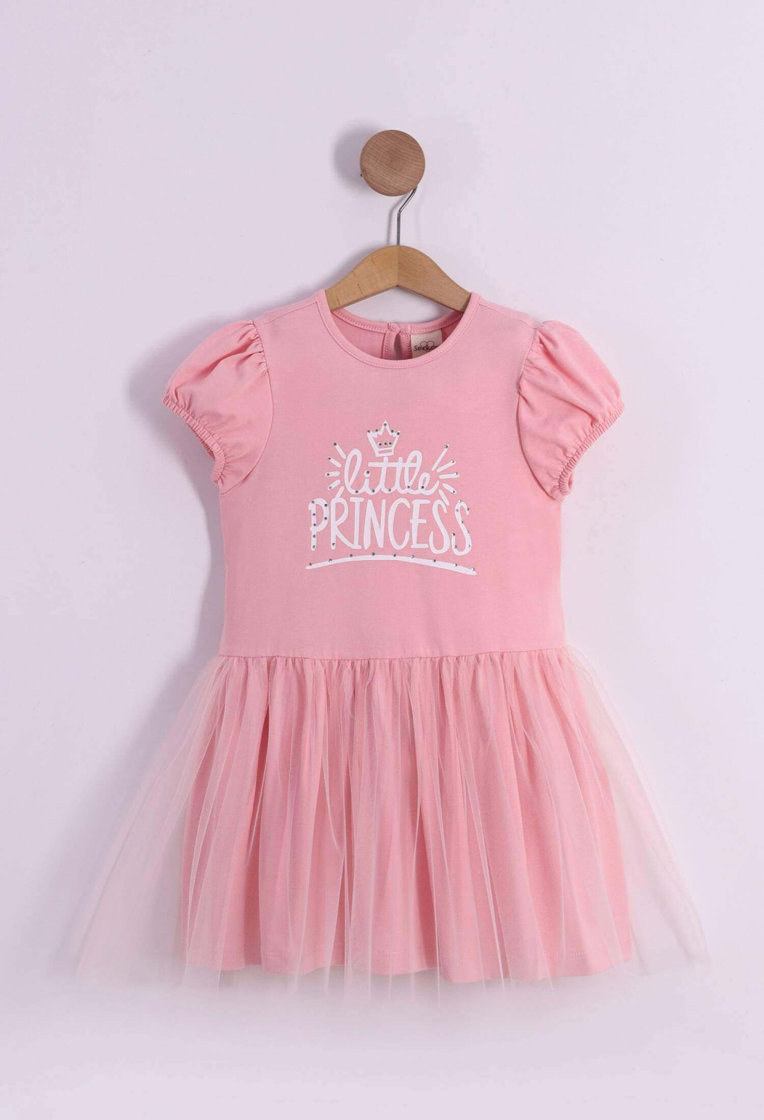 Toptan Kız Çoçuk Prenses Süprem Elbise - M0808 - Brand: Serkon Baby - Kids & Bby Clothes From Peralane Kids Turkey