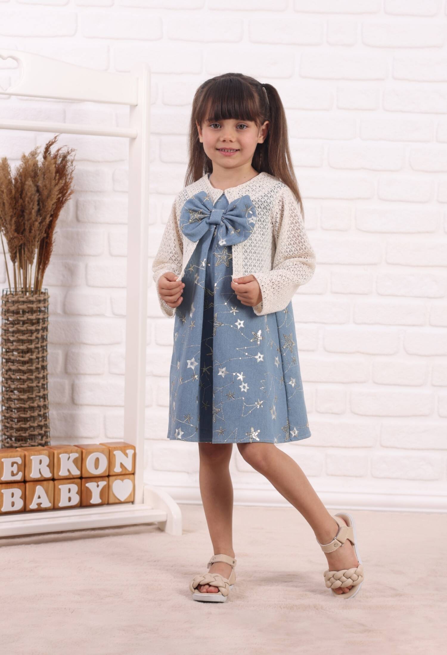 Yıldız Kot Jeli - M0793 - Brand: Serkon Baby - Kids & Bby Clothes From Peralane Kids Turkey