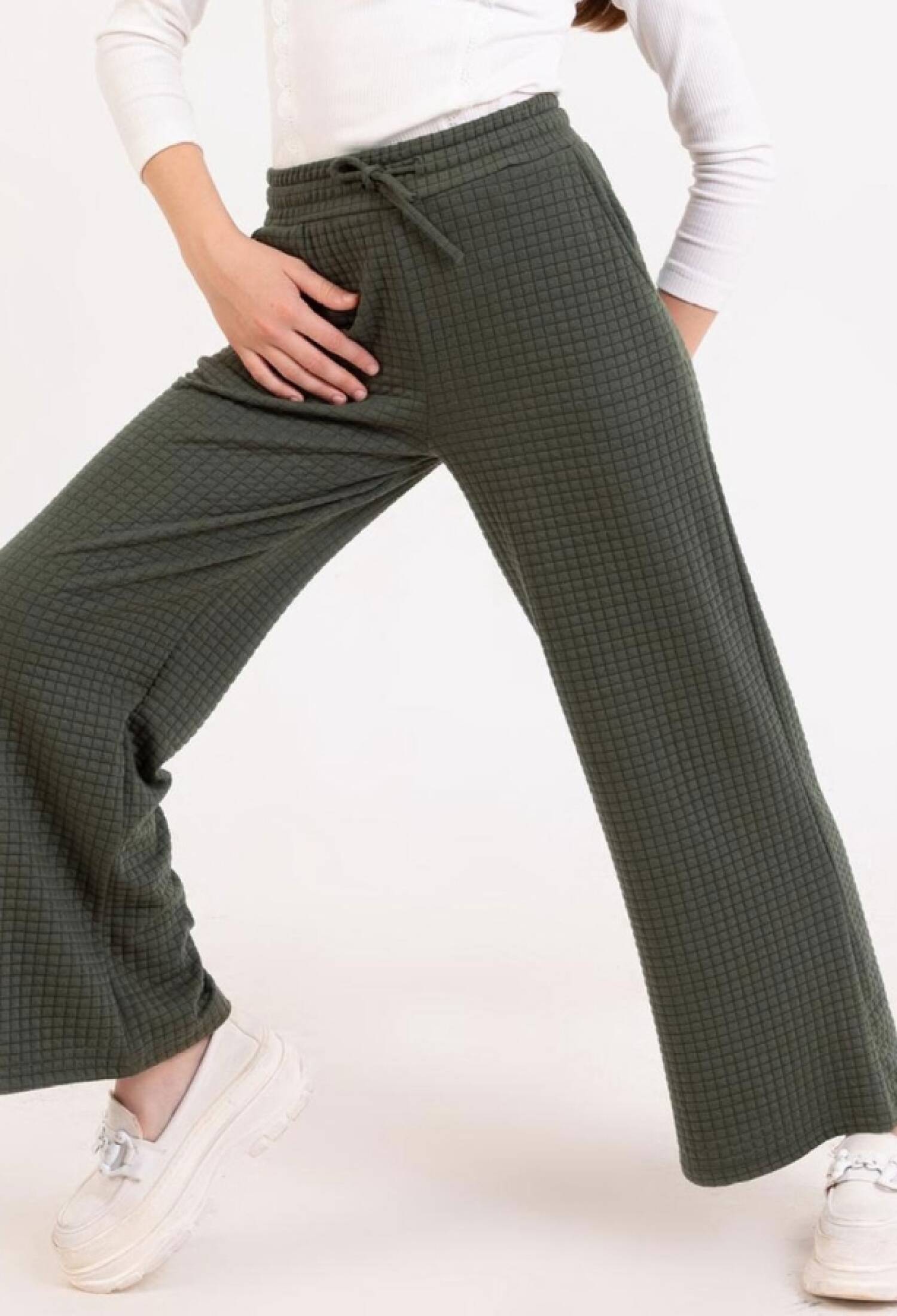 Baklava Desenli Kız Tek Alt - Brand: Nickel - Kids & Bby Clothes From Peralane Kids Turkey