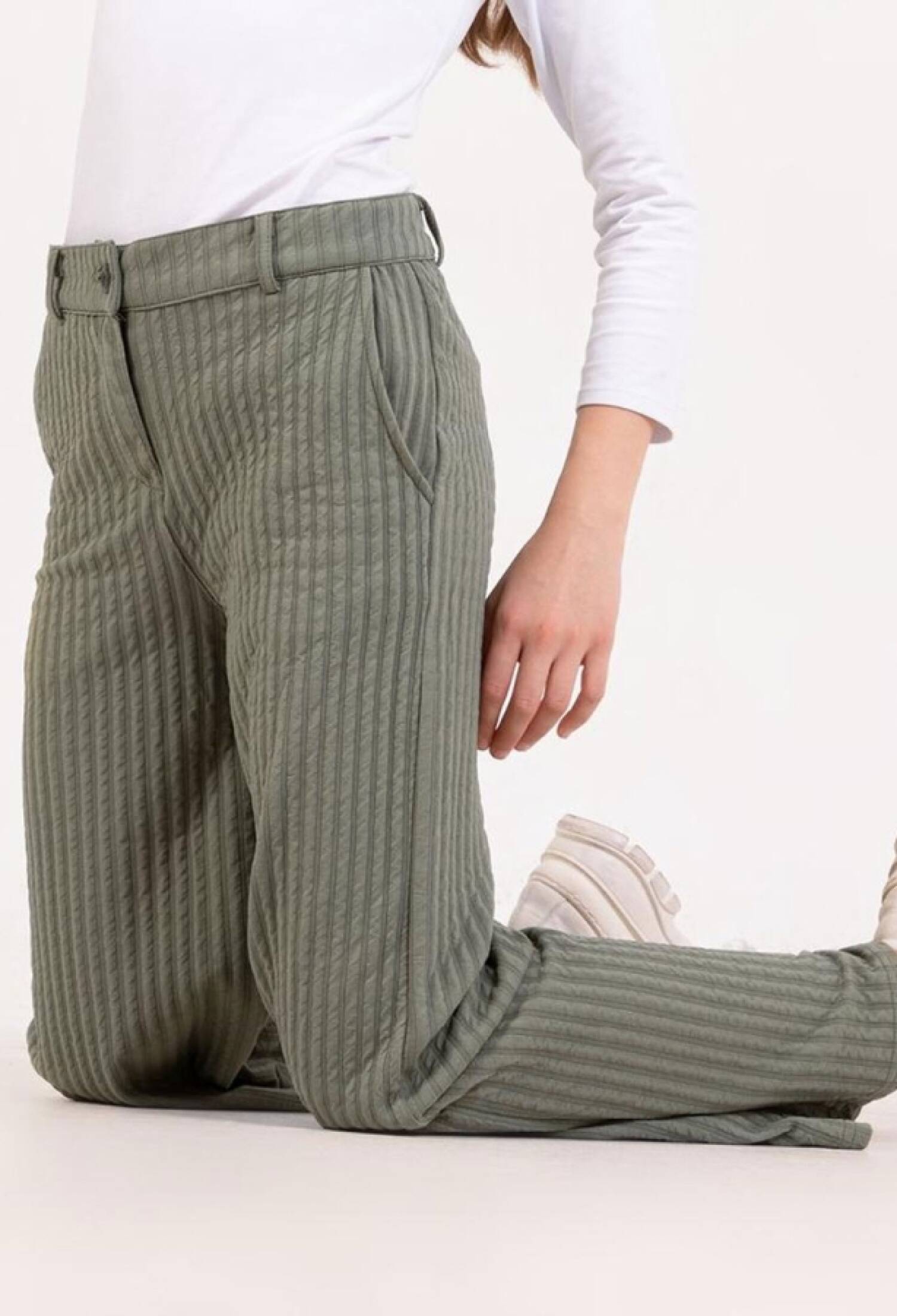 Çizgi Desenli Kız Pantolon - Brand: Nickel - Kids & Bby Clothes From Peralane Kids Turkey