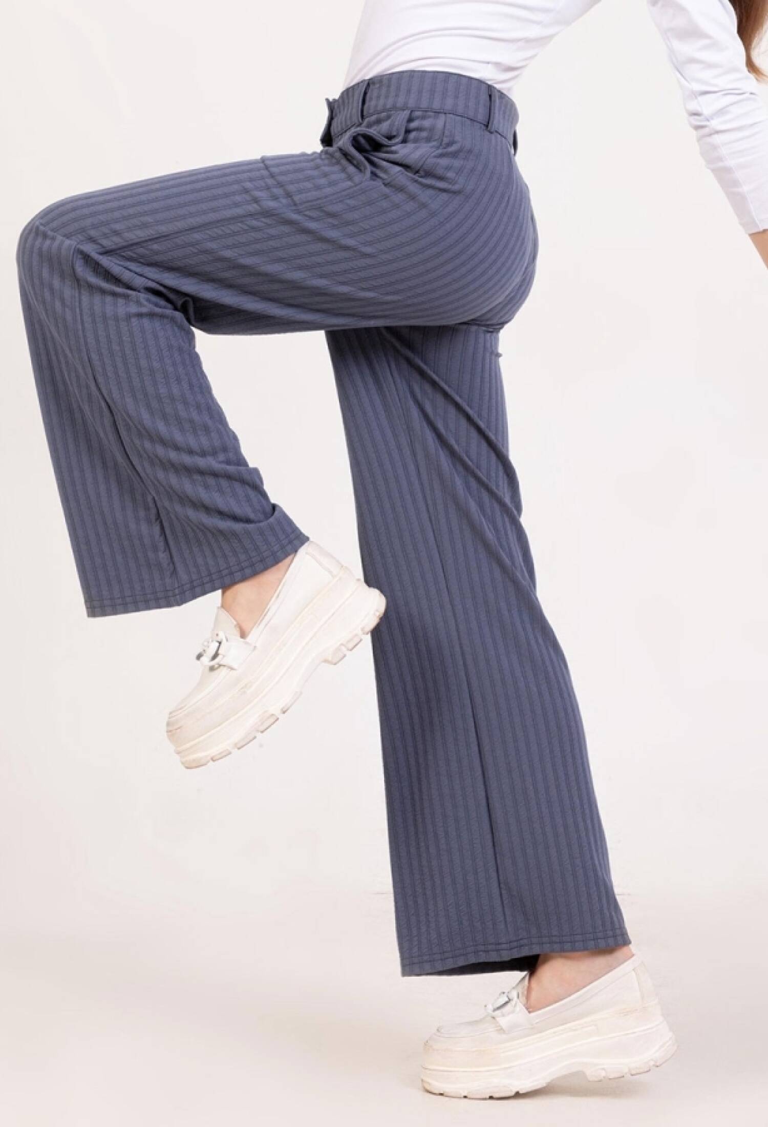 Çizgi Desenli Kız Pantolon - Brand: Nickel - Kids & Bby Clothes From Peralane Kids Turkey