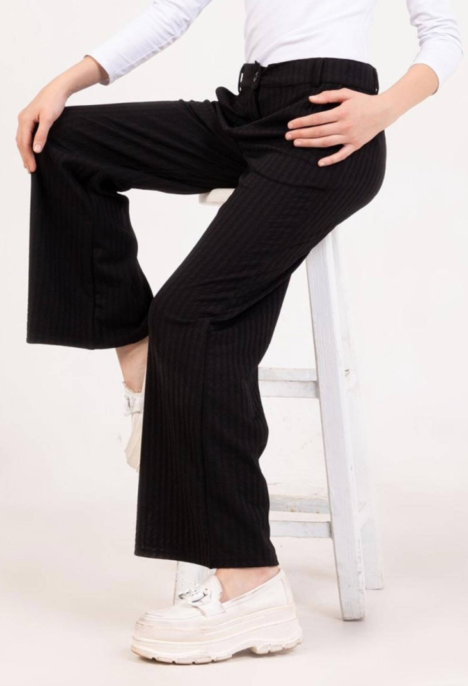 Çizgi Desenli Kız Pantolon - Brand: Nickel - Kids & Bby Clothes From Peralane Kids Turkey