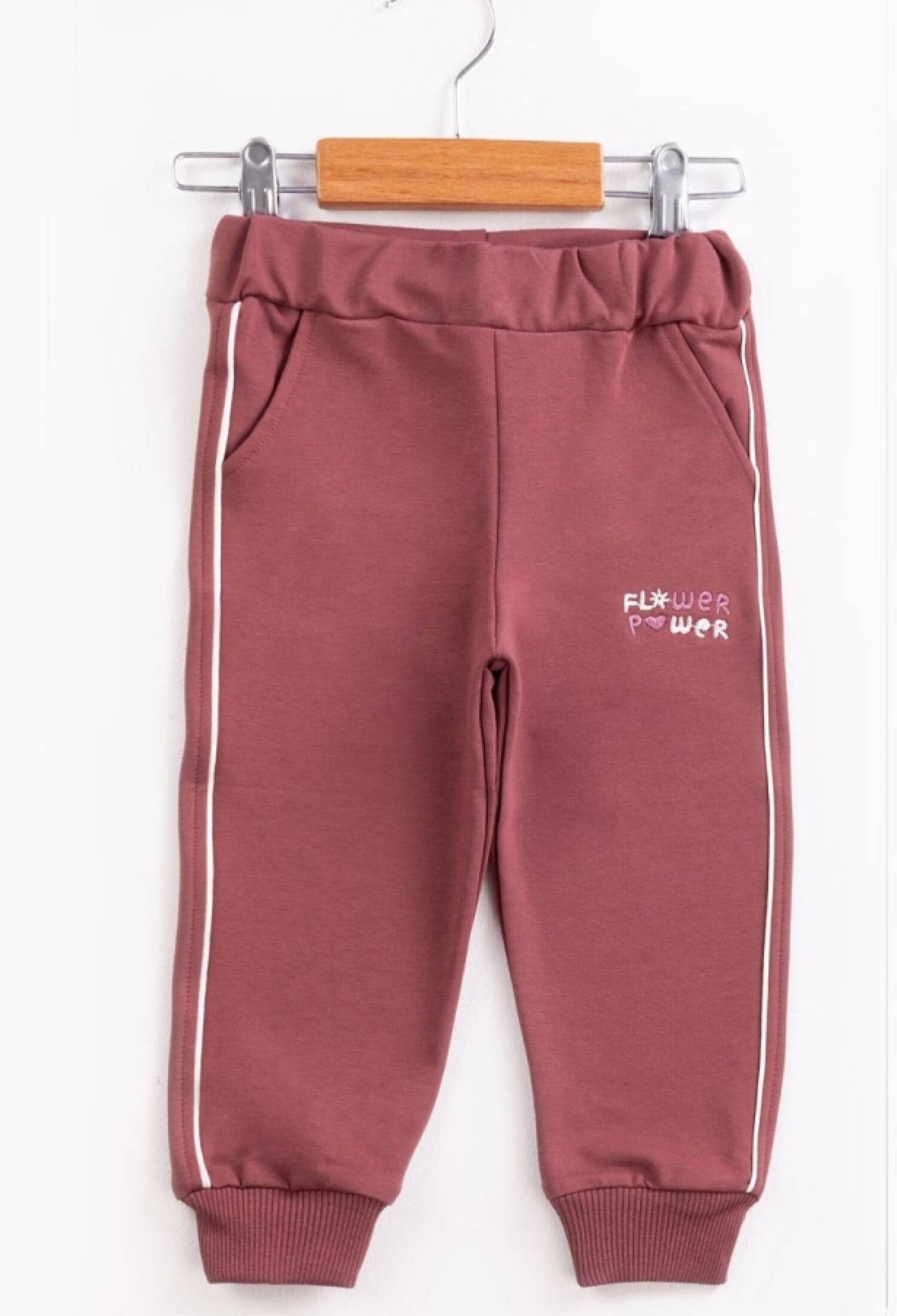 Flower Nakışlı Kız Tek Alt - Brand: Nickel - Kids & Bby Clothes From Peralane Kids Turkey