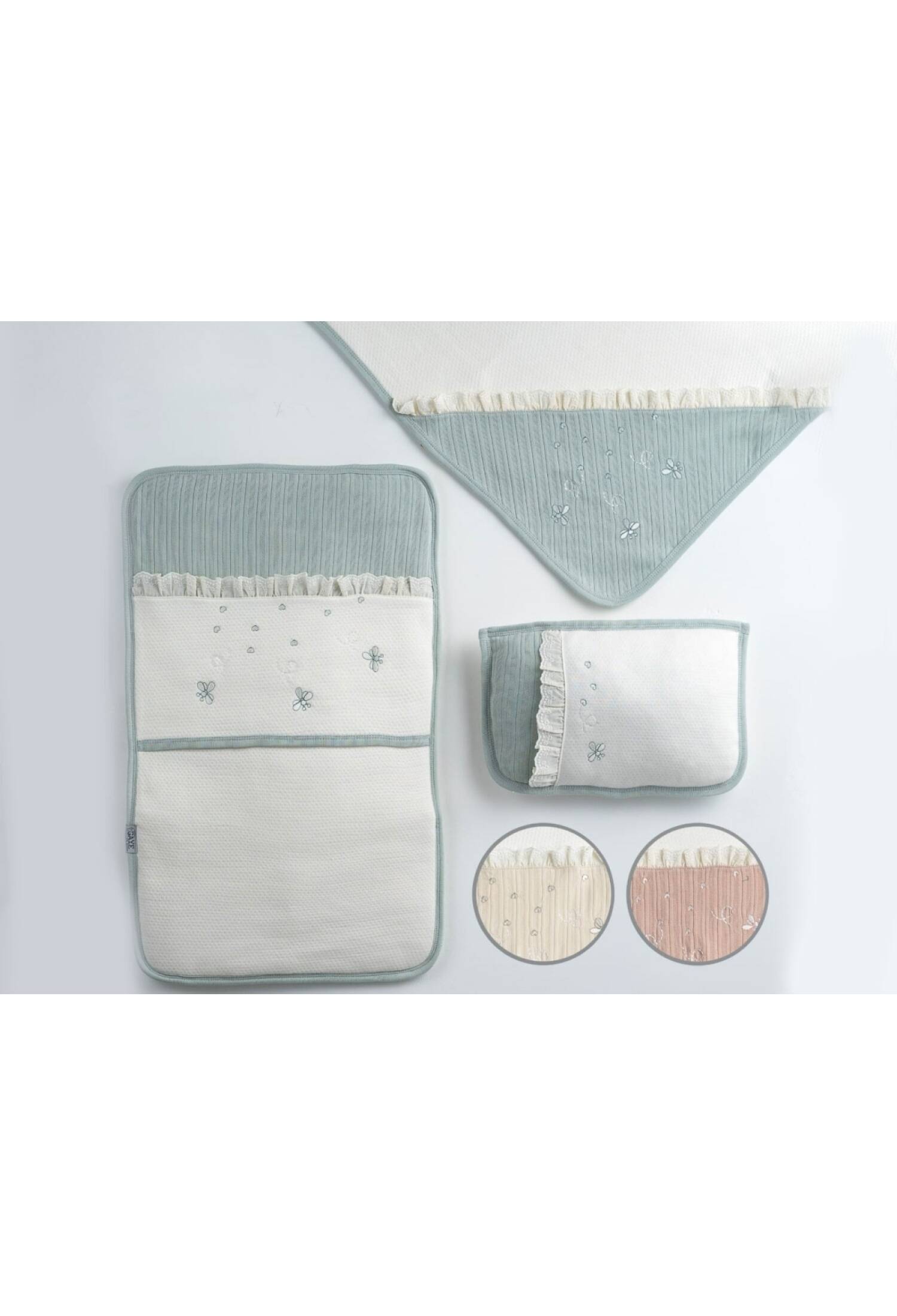 Kelebek Nakışlı Kız Altaçma Set - Brand: GAYE BEBE - Kids & Bby Clothes From Peralane Kids Turkey