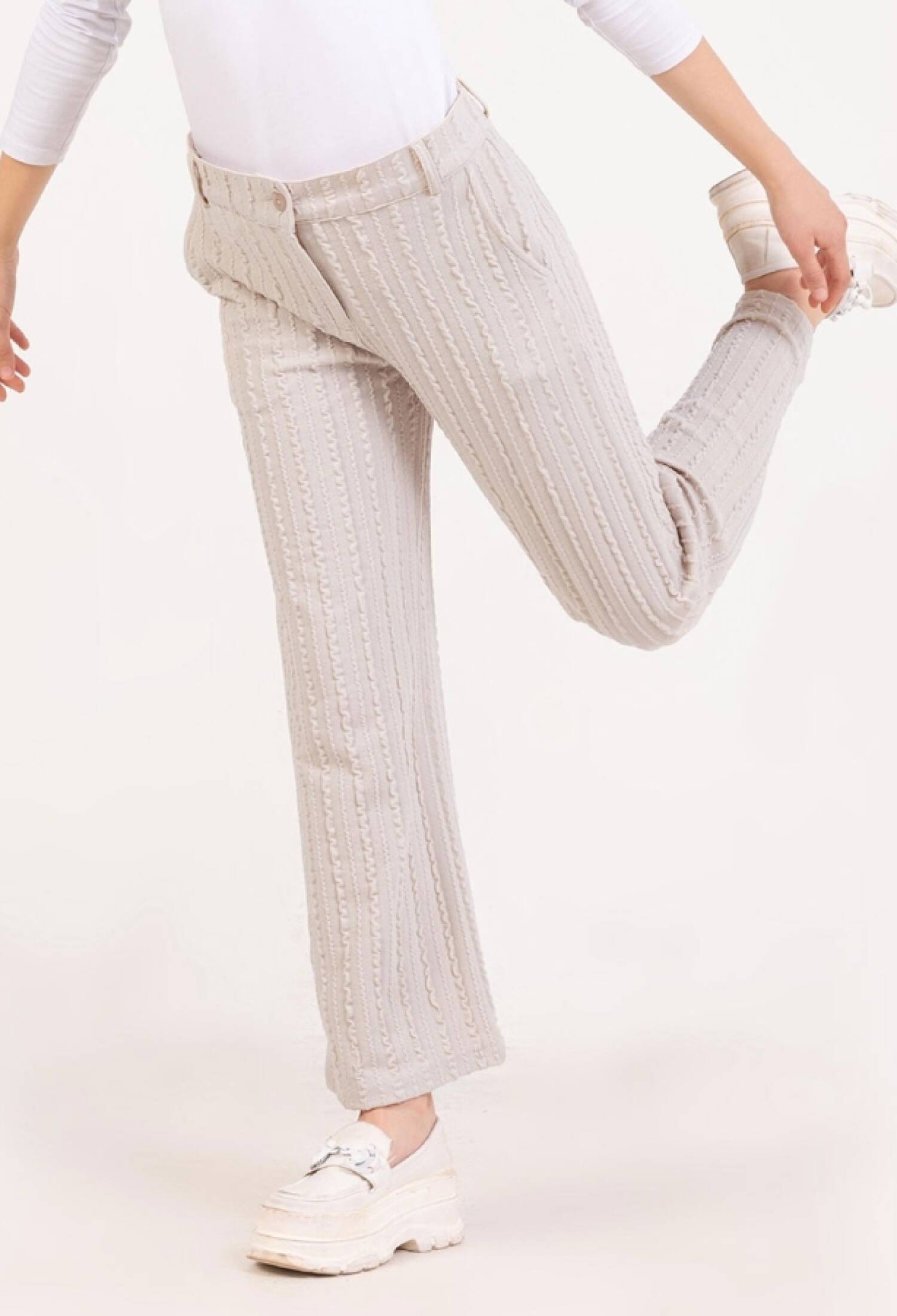 Triko Kumaş Kız Pantolon - Brand: Nickel - Kids & Bby Clothes From Peralane Kids Turkey