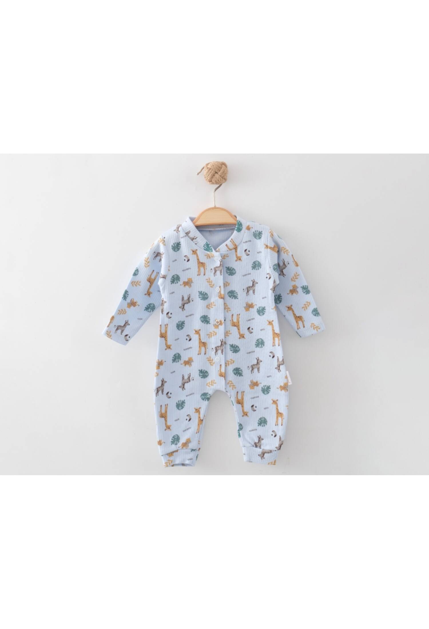 Zürafa Desenli Raporlu Unisex Bebe Tulum - Brand: NAYINOM - Kids & Bby Clothes From Peralane Kids Turkey