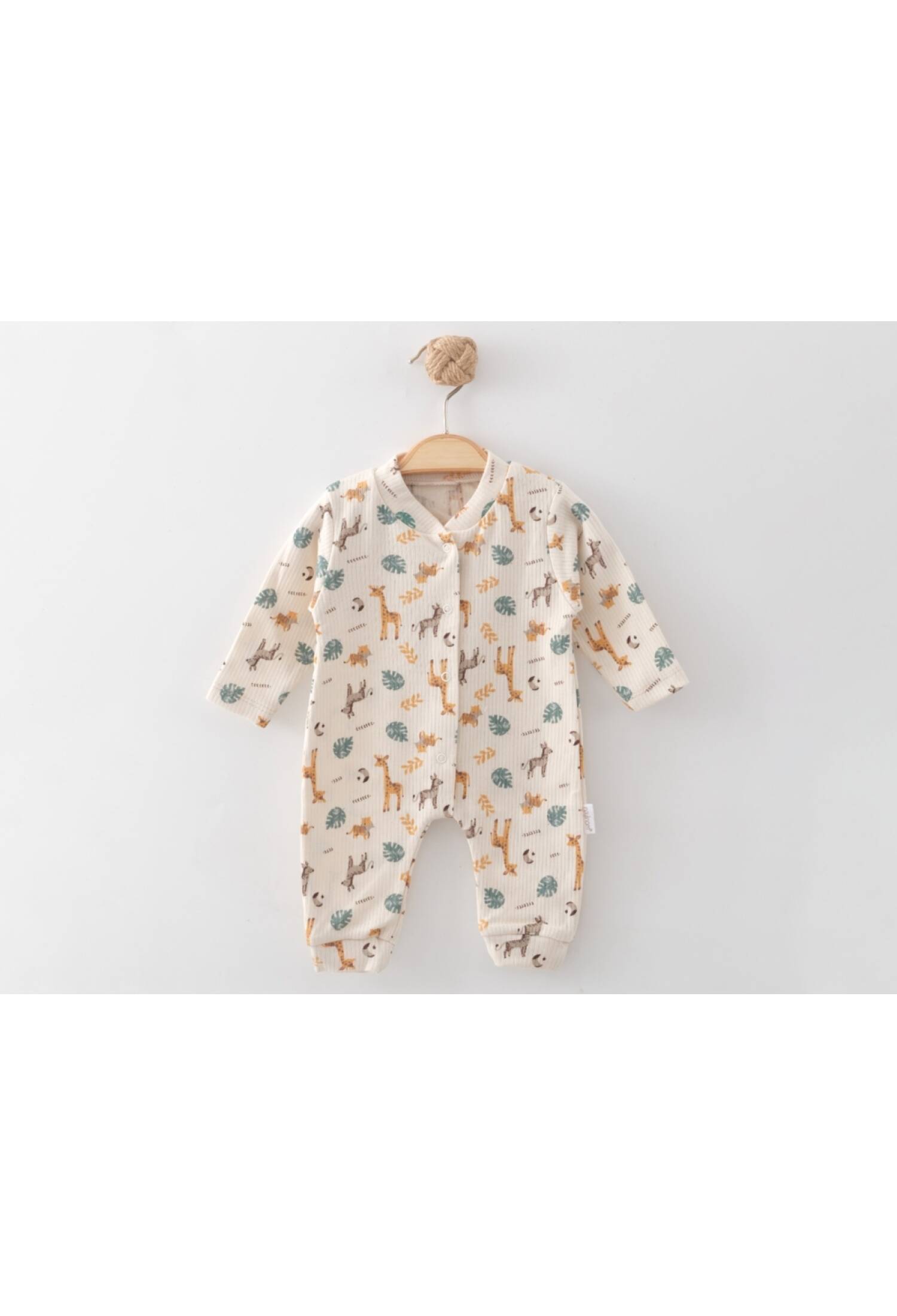 Zürafa Desenli Raporlu Unisex Bebe Tulum - Brand: NAYINOM - Kids & Bby Clothes From Peralane Kids Turkey