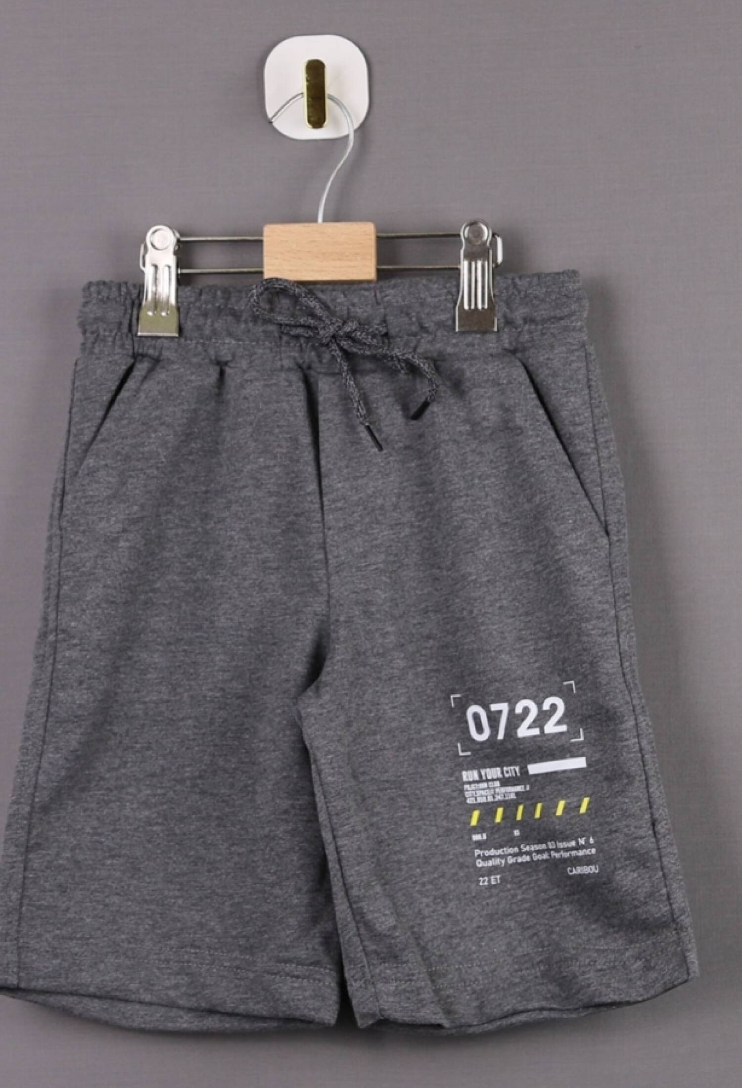 0722 Baskılı Erkek Kaprı - Brand: CARİBOU - Kids & Bby Clothes From Peralane Kids Turkey