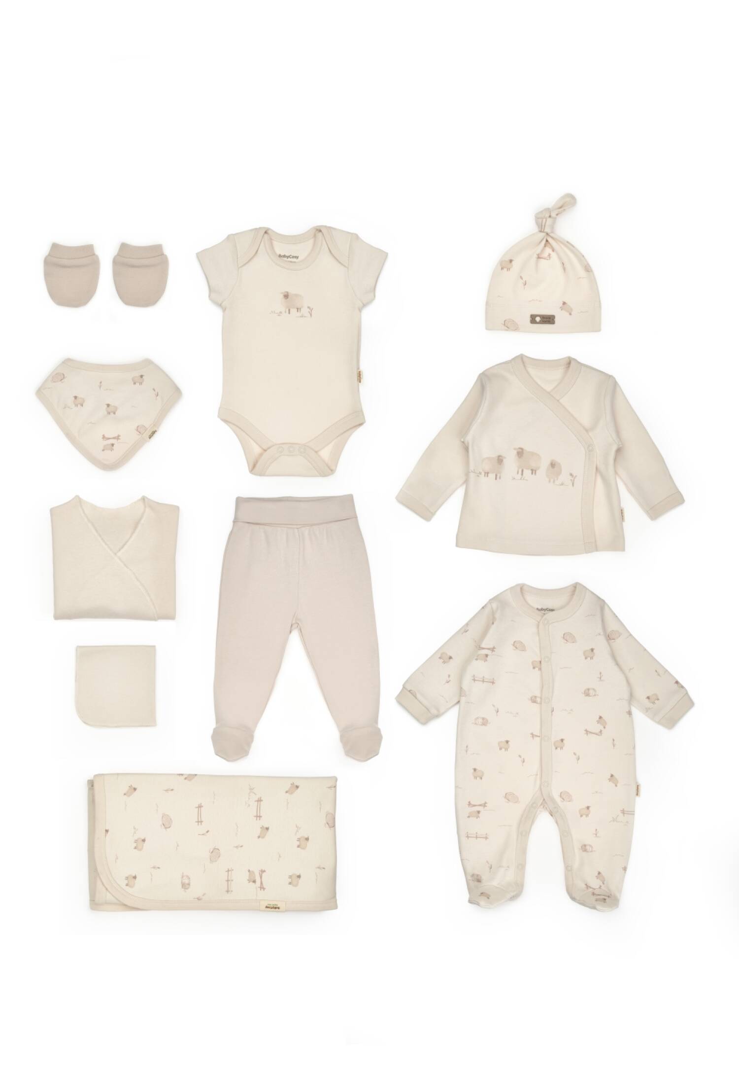 10 Pcs Set - CSY8190 - Brand: BabyCosy - Kids & Bby Clothes From Peralane Kids Turkey